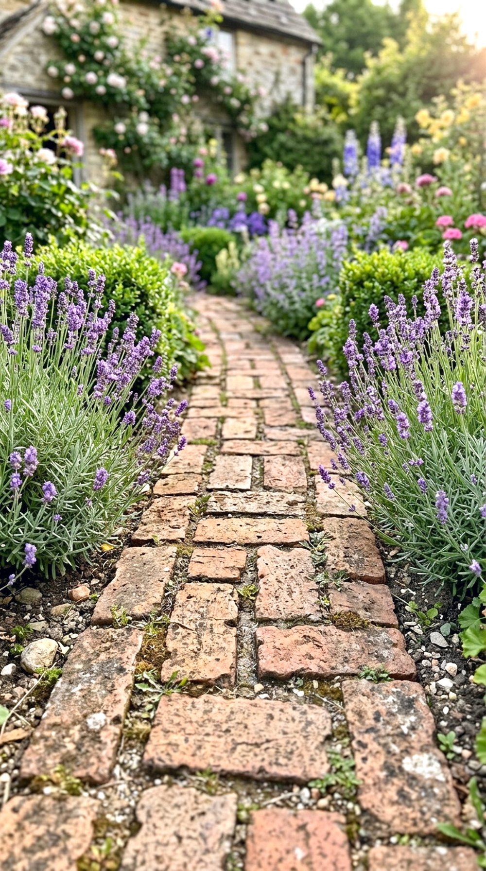 Brick Garden Path