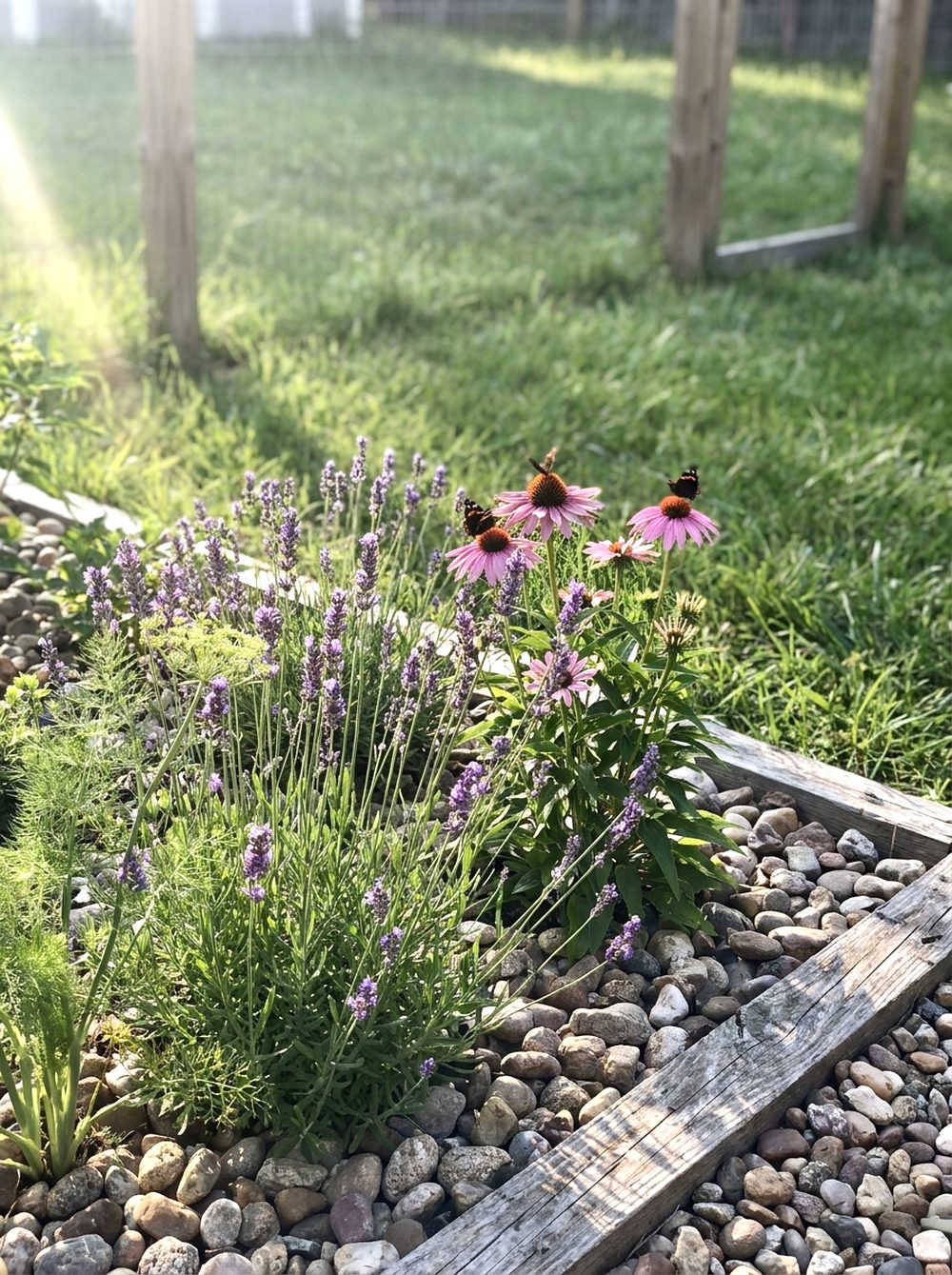Butterfly Flower Corner