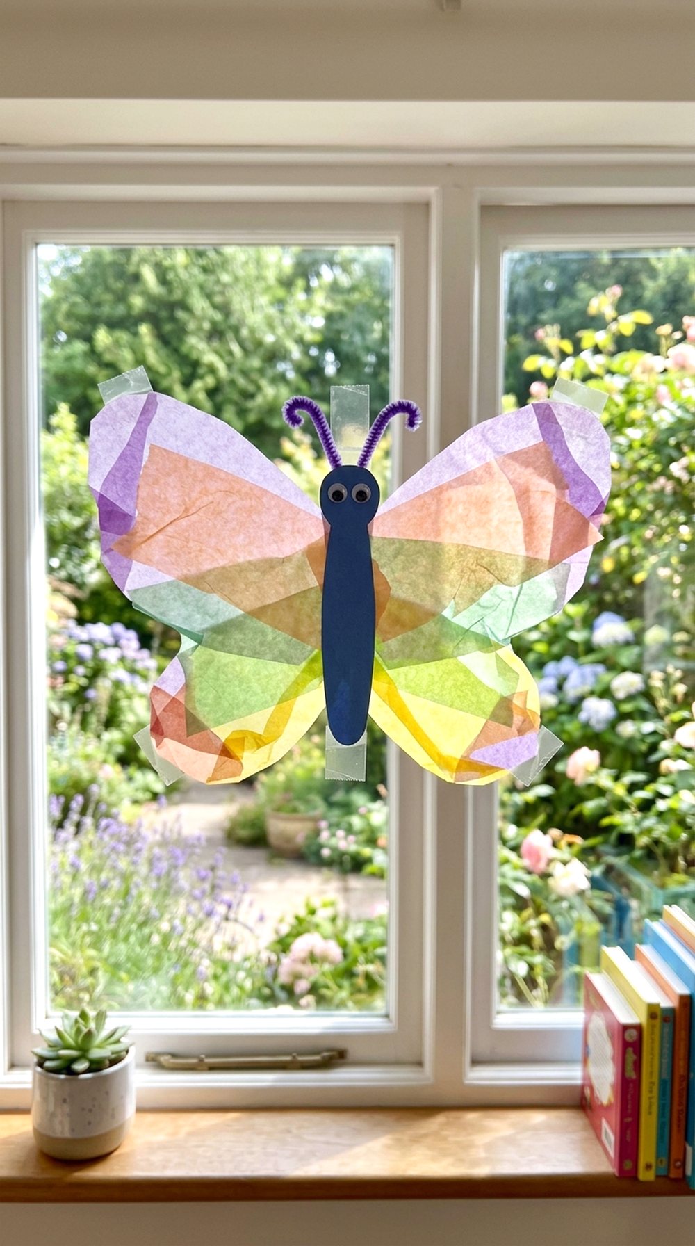 Butterfly Window Craft