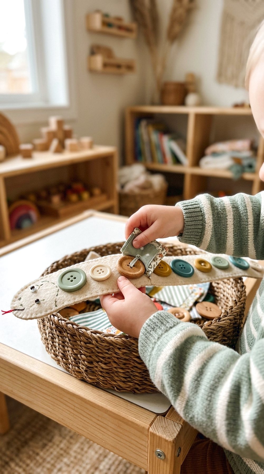 Button Snake Activity