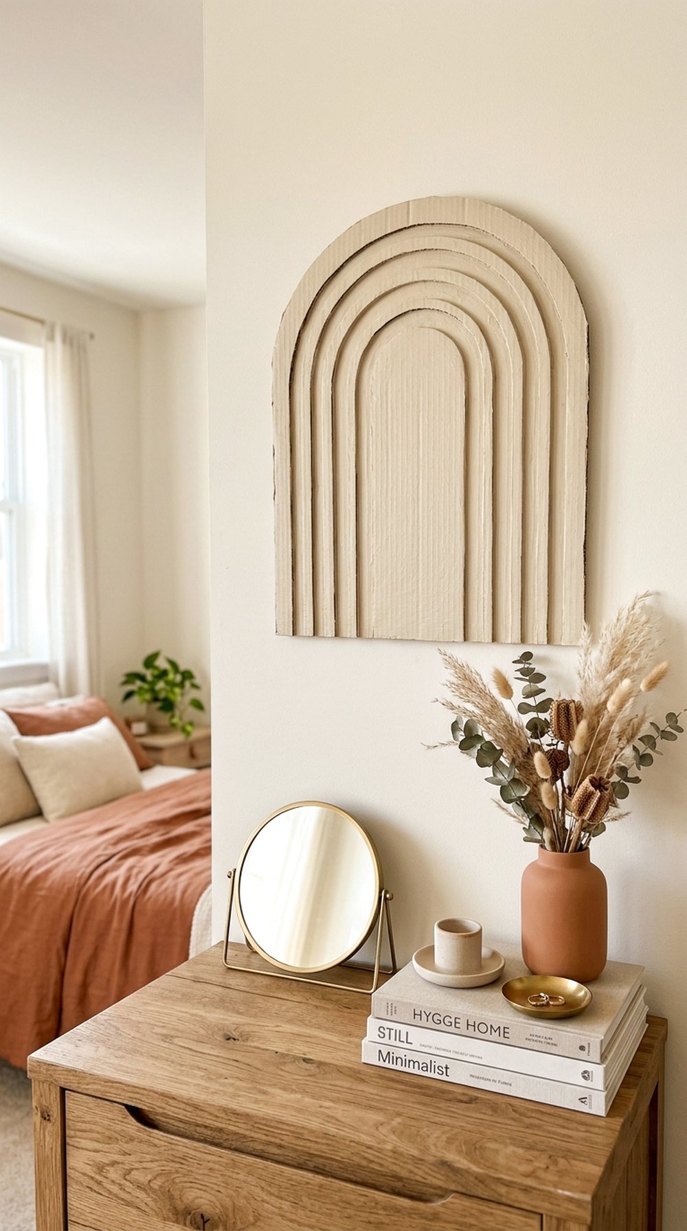 Cardboard Arch Wall Decor