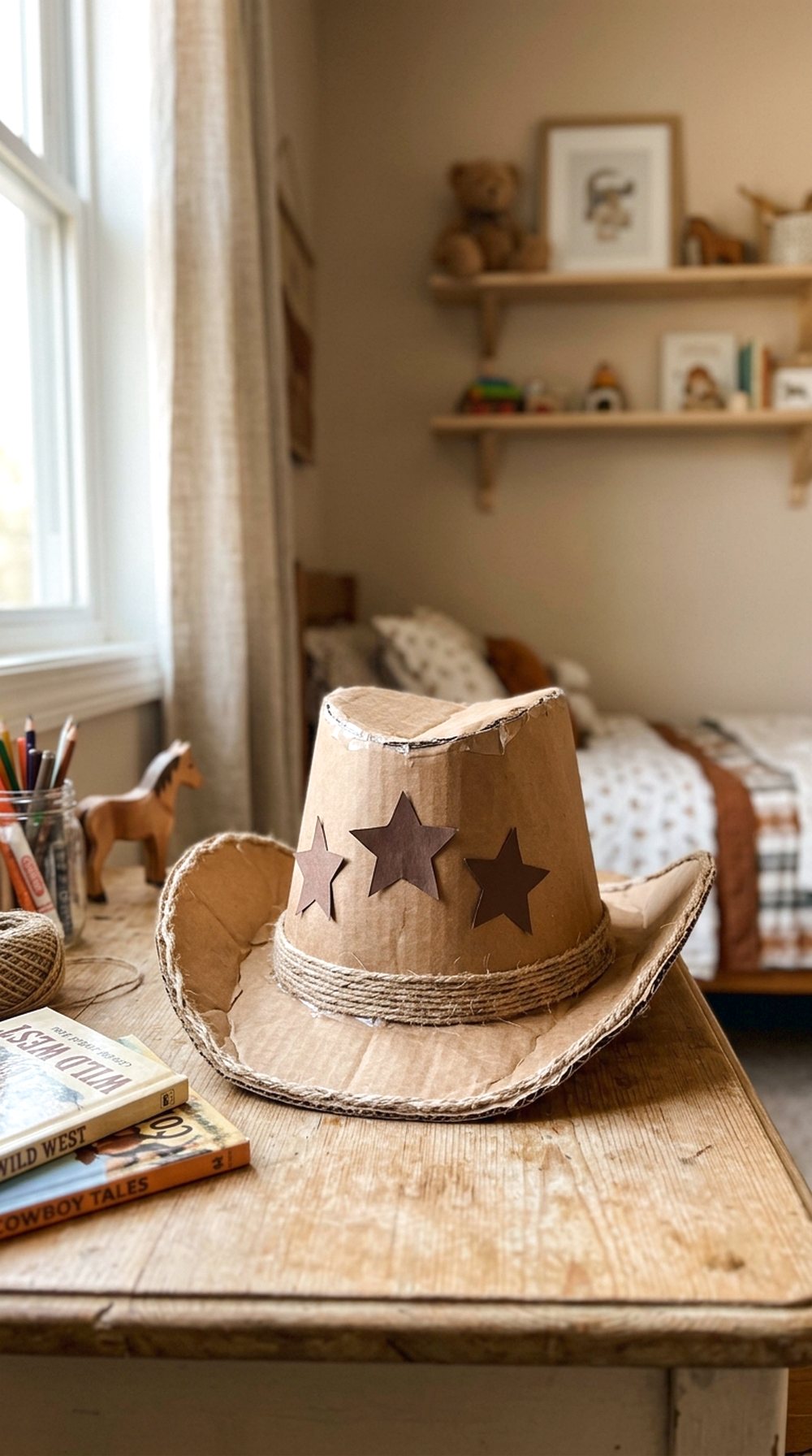 Cardboard Cowboy Hat