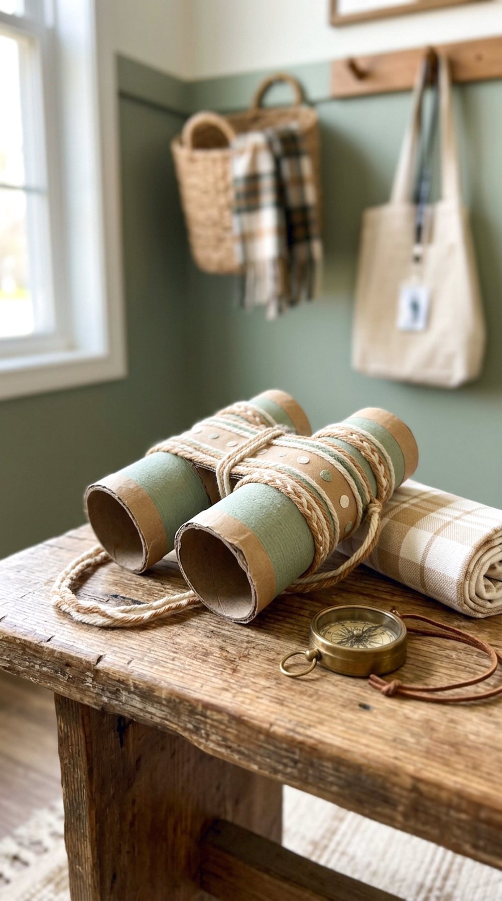 Cardboard Tube Binoculars
