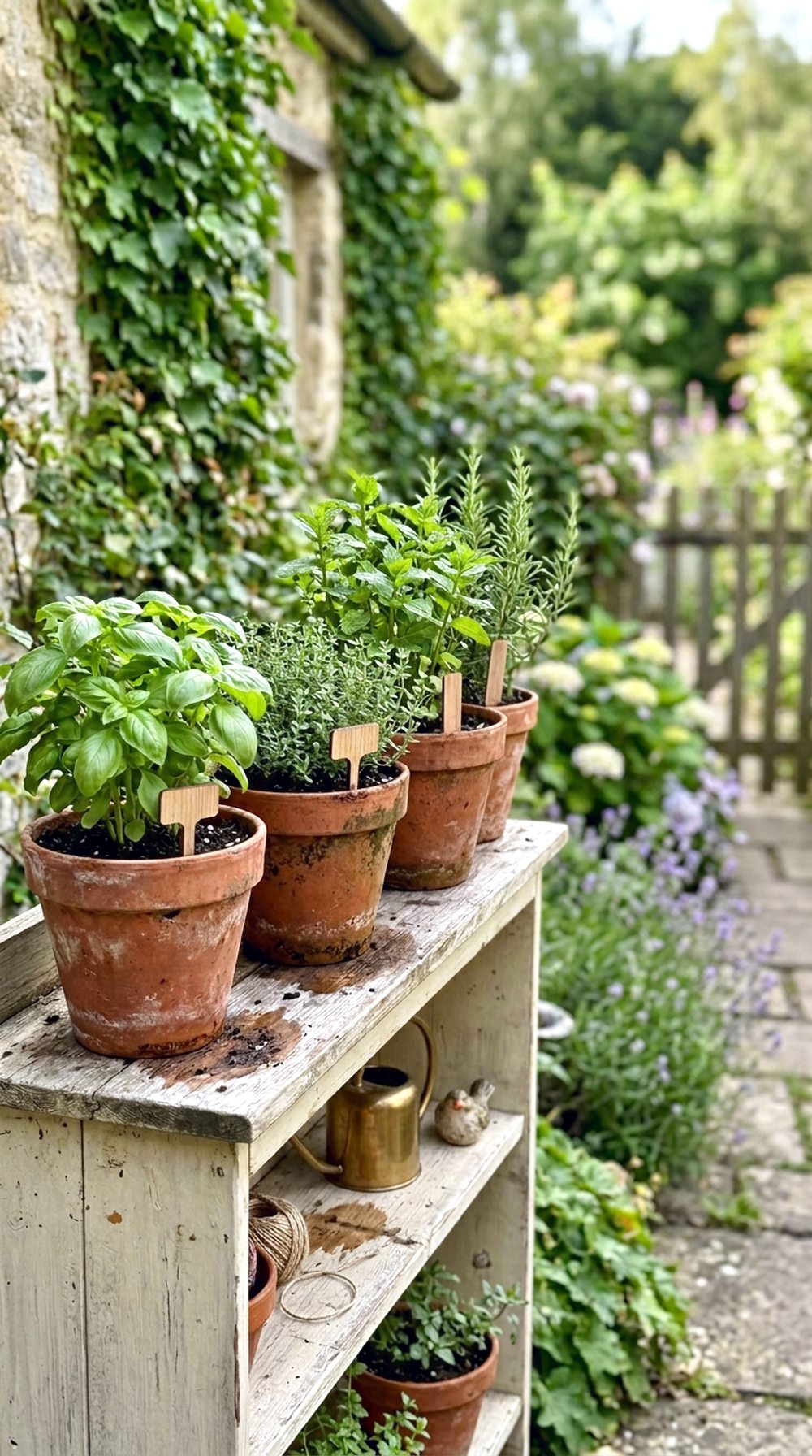 Clay Pot Herb Corner