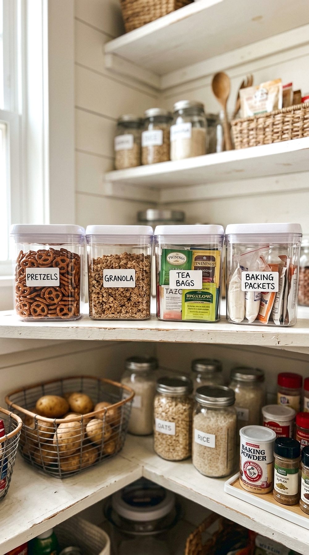 Clear Pantry Containers