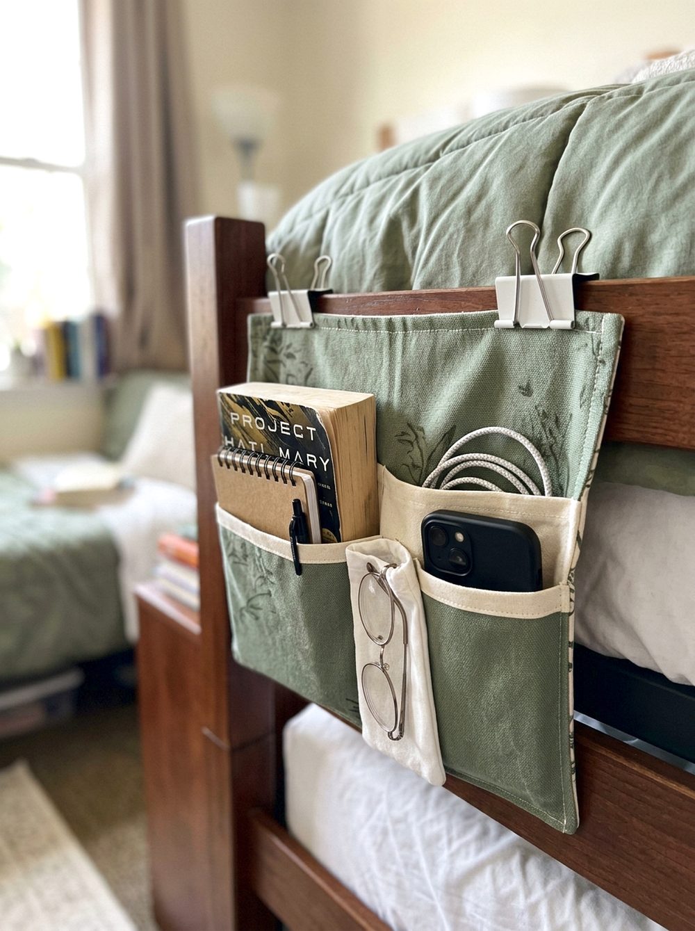 Clip-On Bedside Caddy