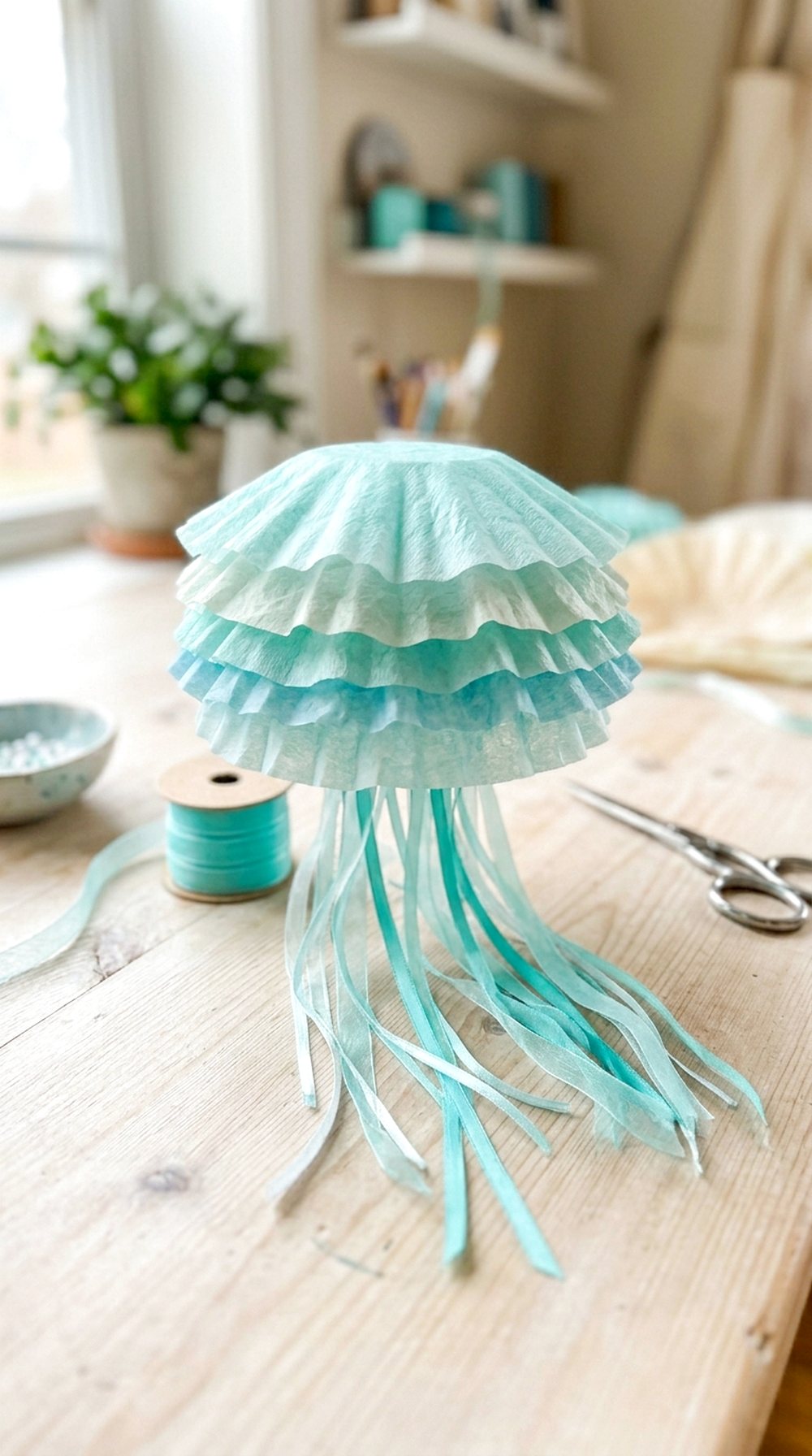 Coffee Filter Jellyfish