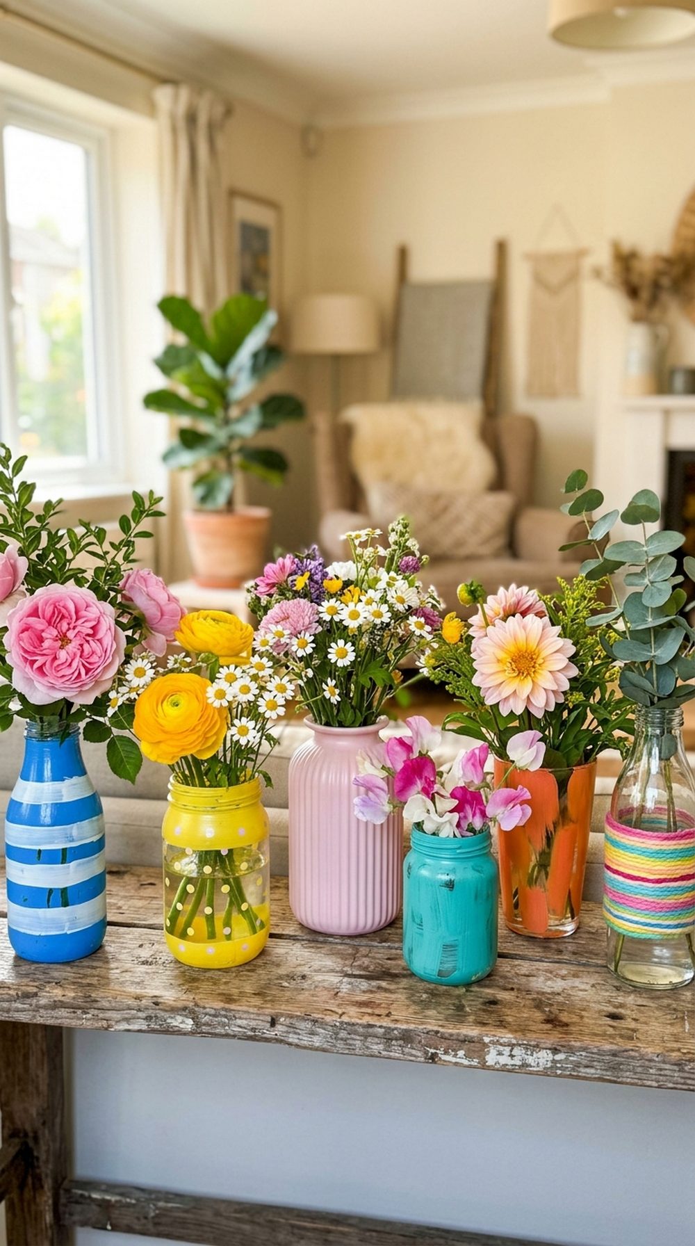 Colorful Glass Vases