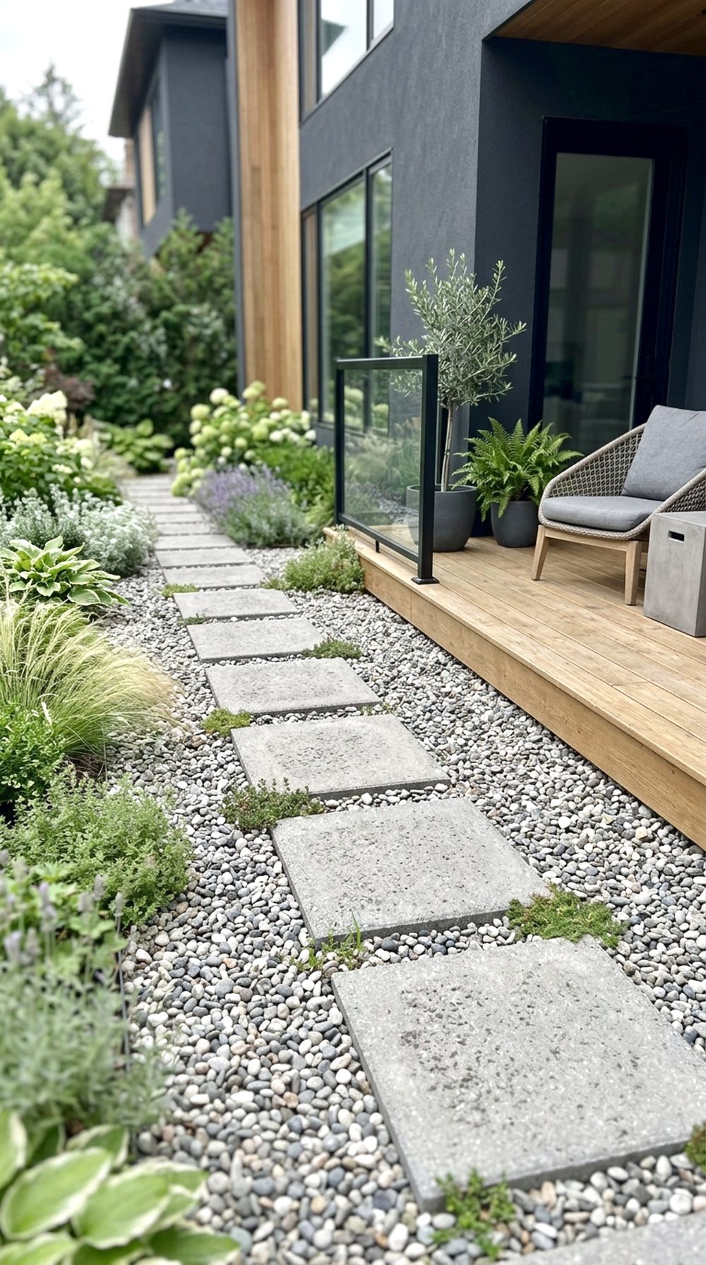 Concrete Paver Walkway