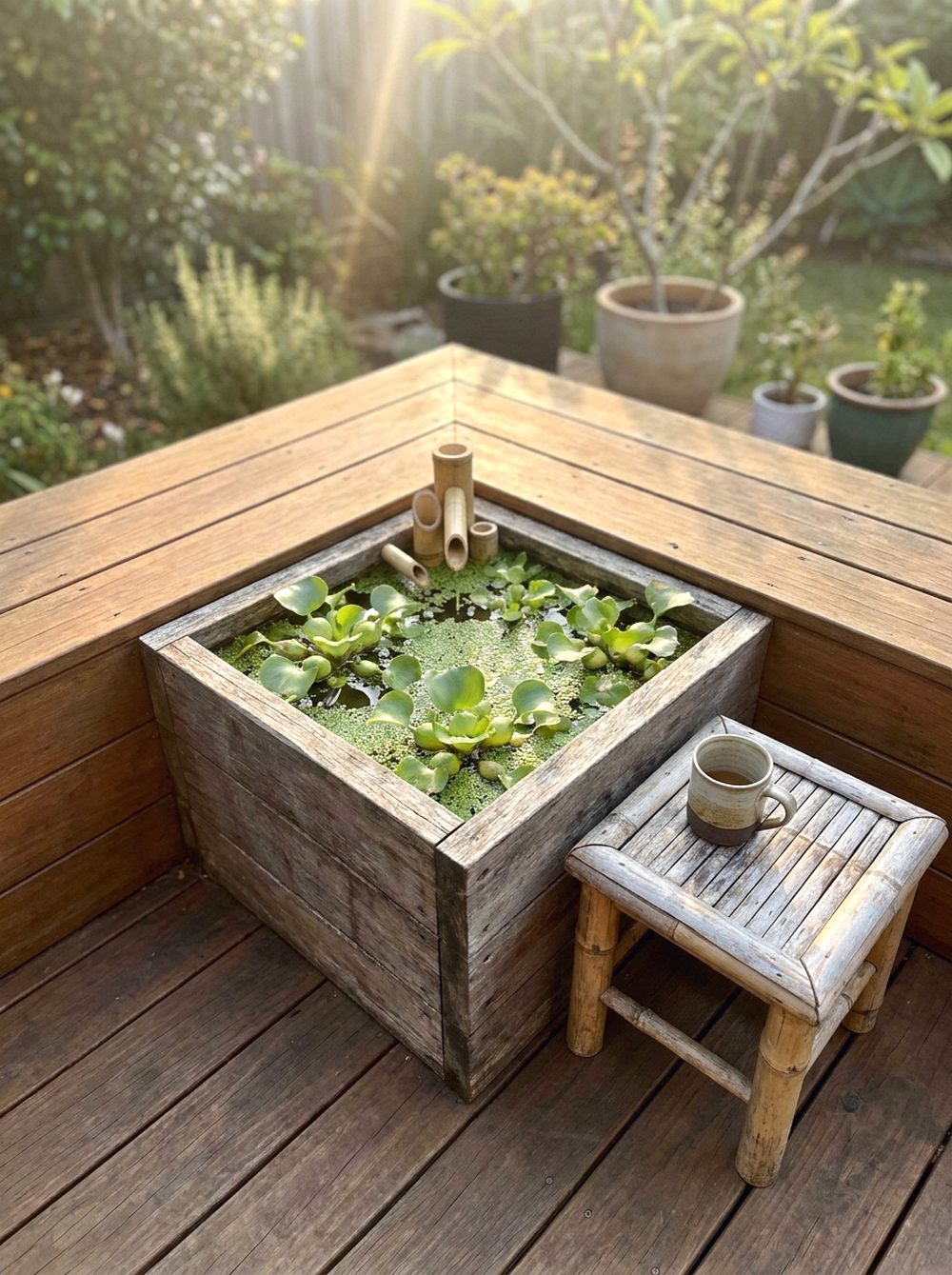 Corner Deck Micro Pond