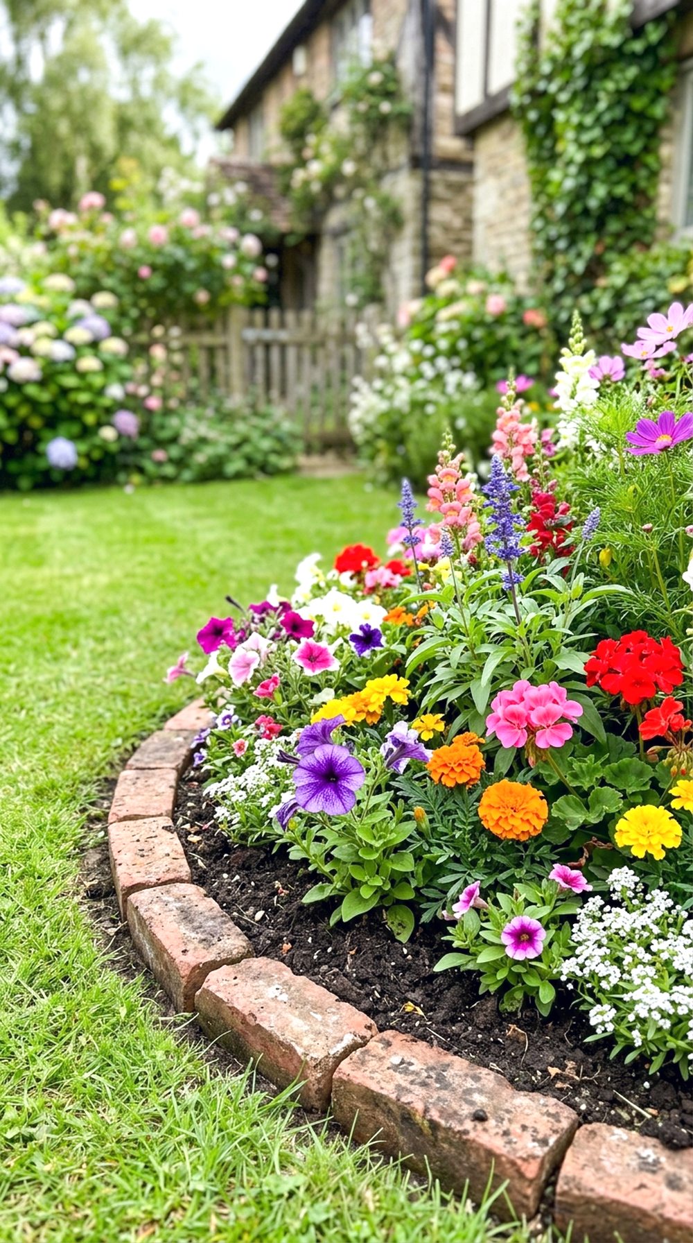 Corner Flower Bed