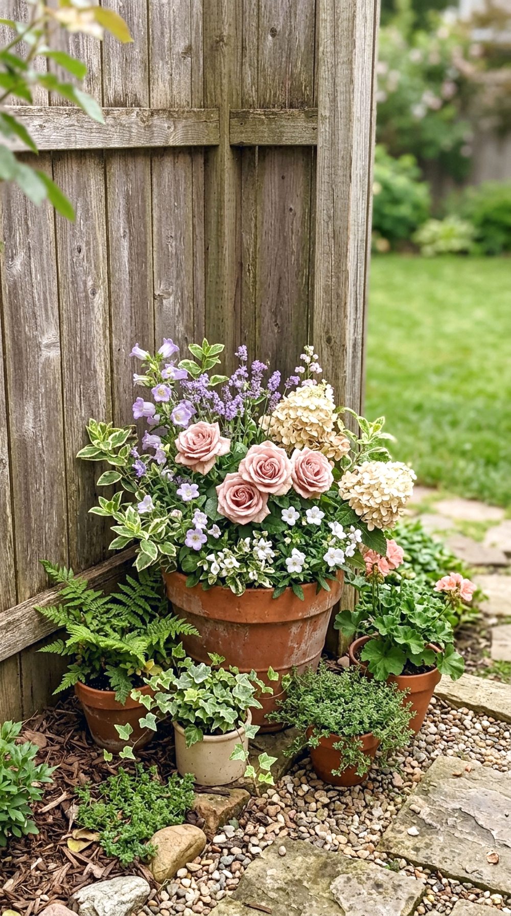 Corner Flower Garden
