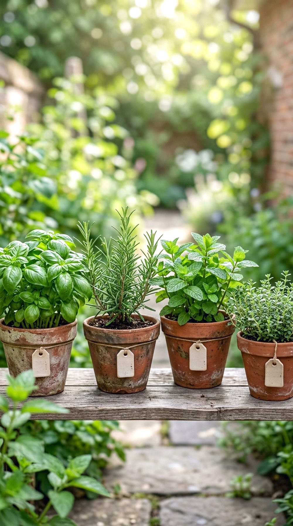 Corner Herb Garden