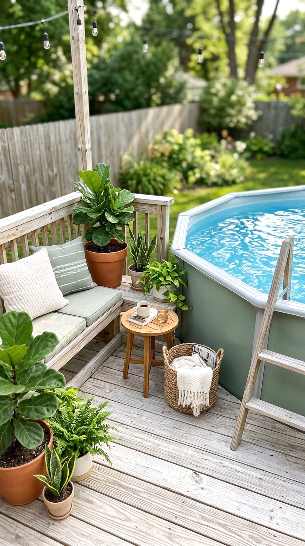Corner Pool Deck Lounge