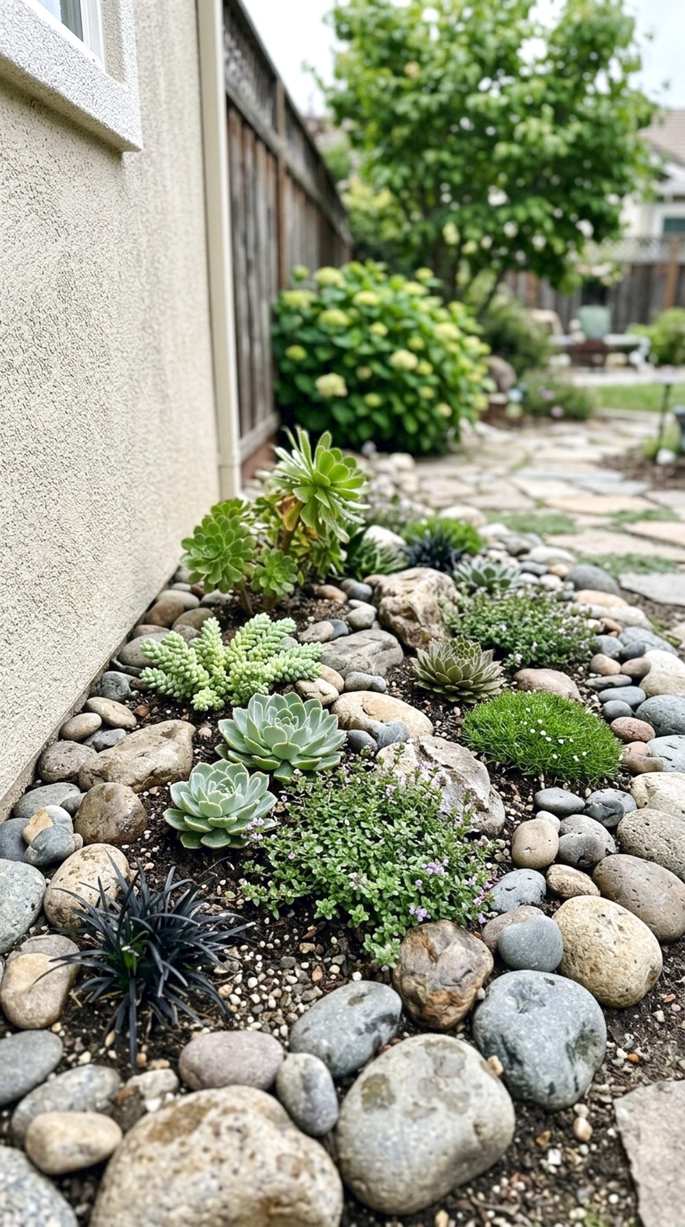 Corner Rock Garden