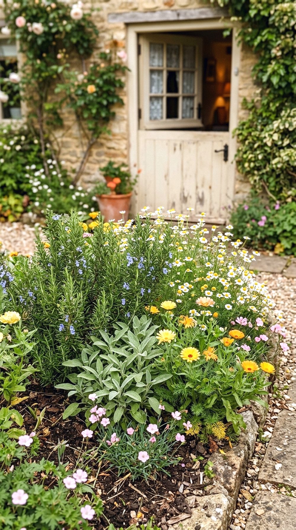 Cottage Herb and Flower Mix