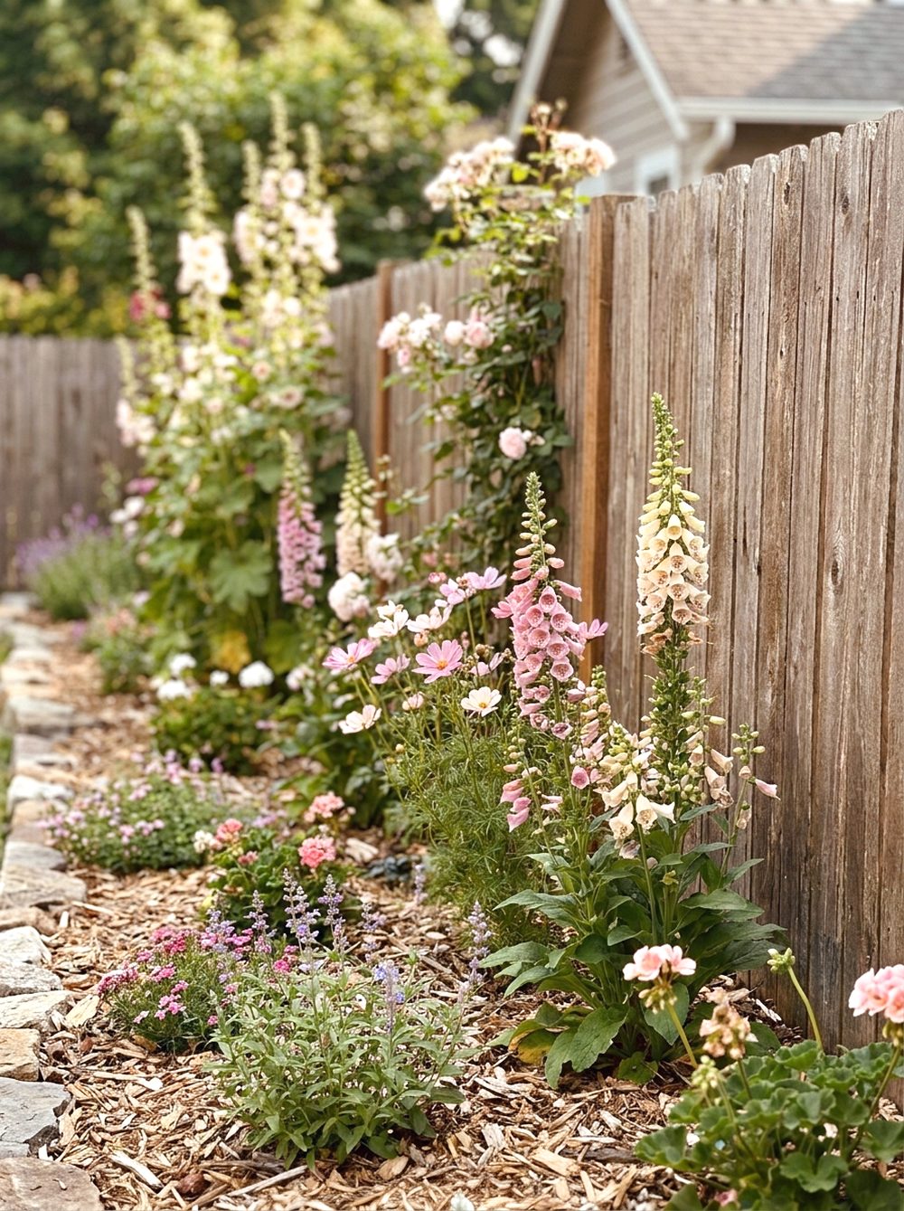 Cottage Pollinator Fence Garden
