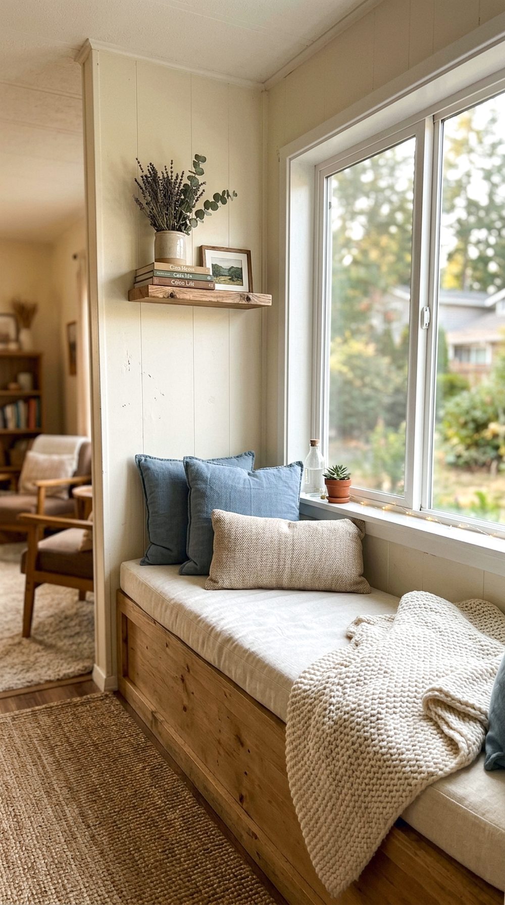 Cozy Window Seat Corner