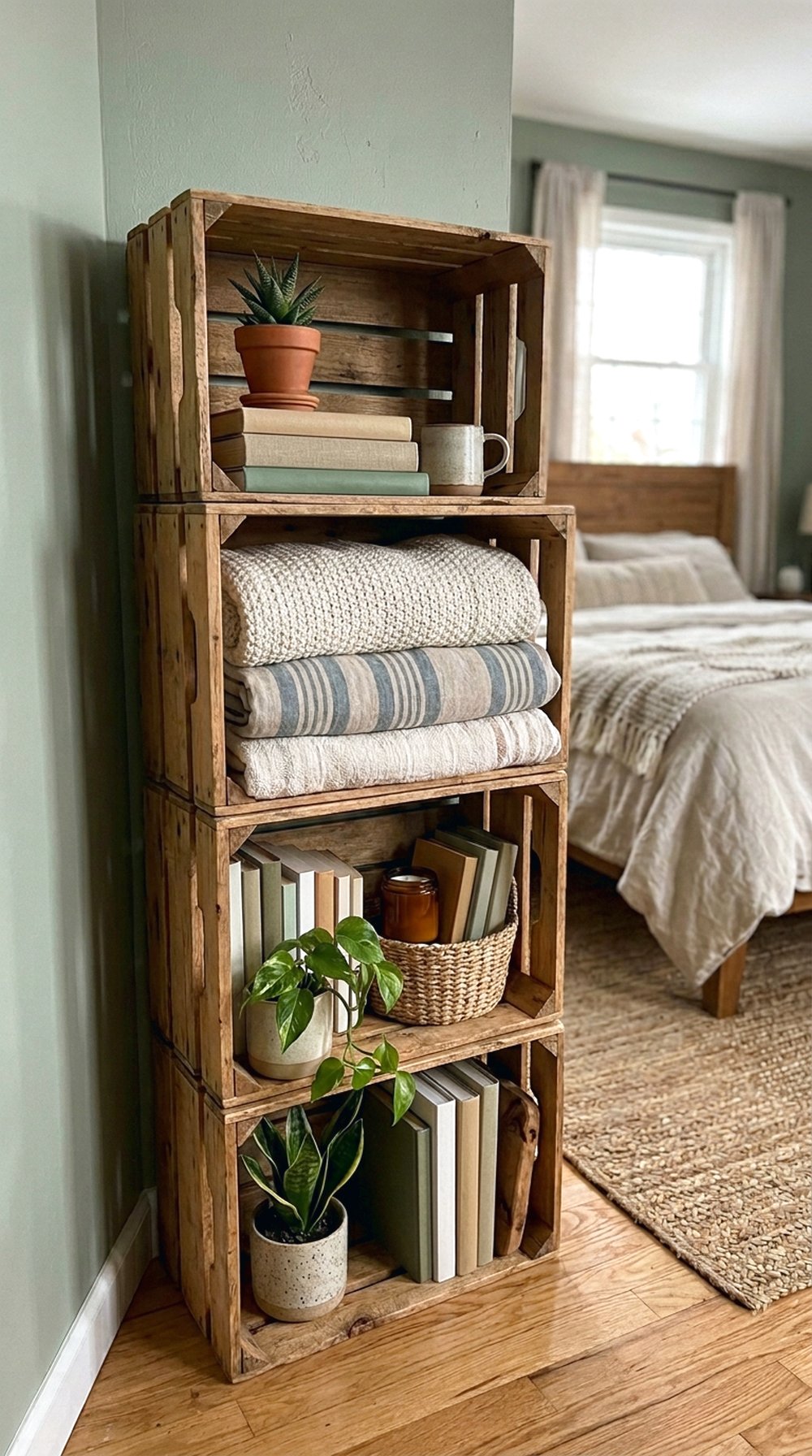 Crate Storage Shelf