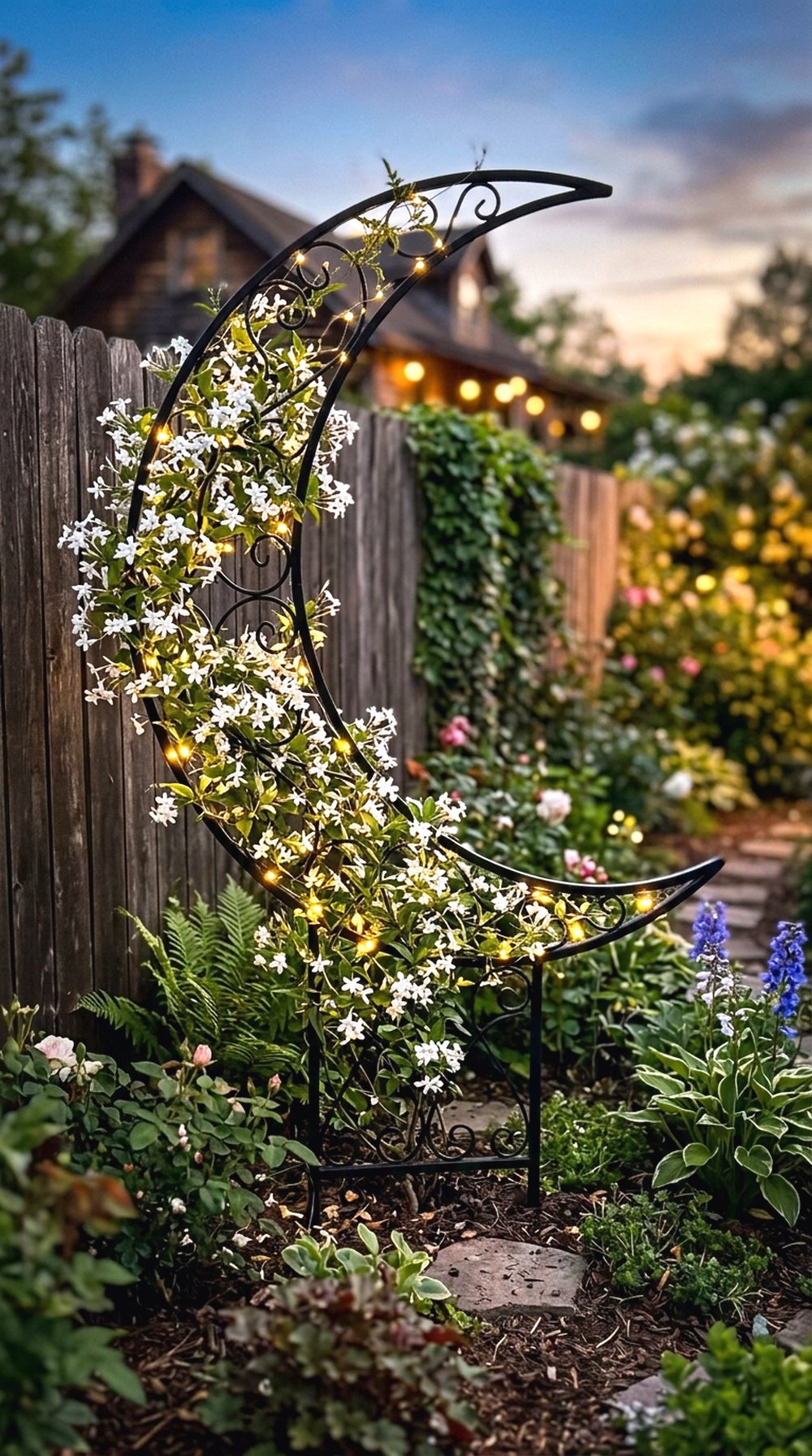 Crescent Moon Trellis