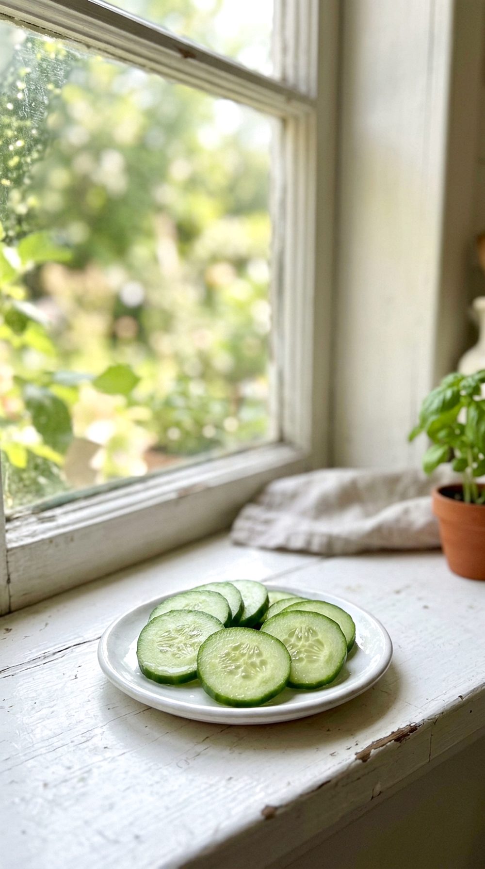 Cucumber Slice Small Plate