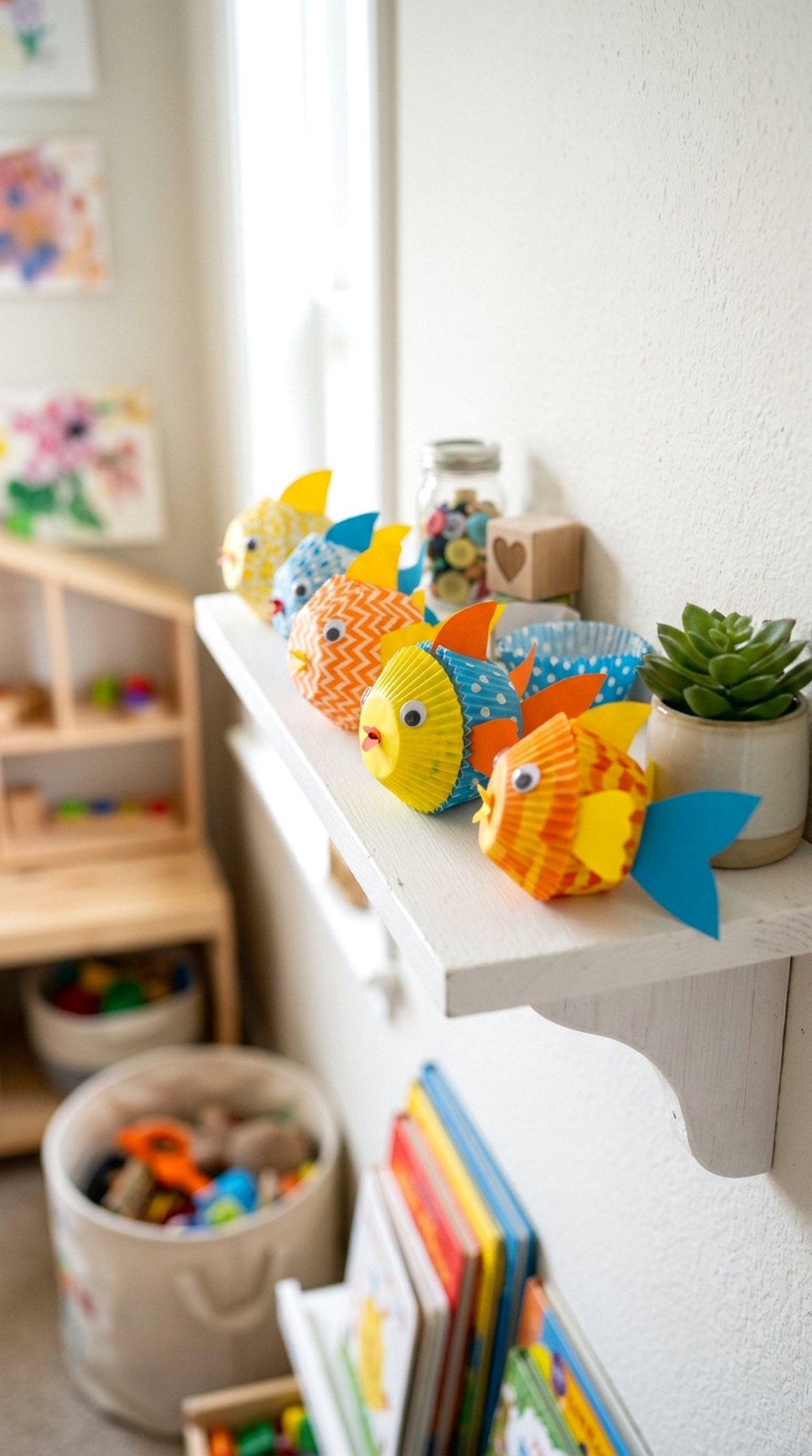 Cupcake Liner Fish