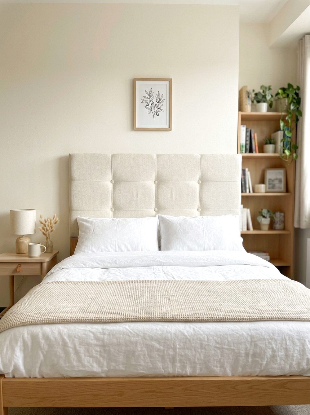 DIY Padded Fabric Headboard