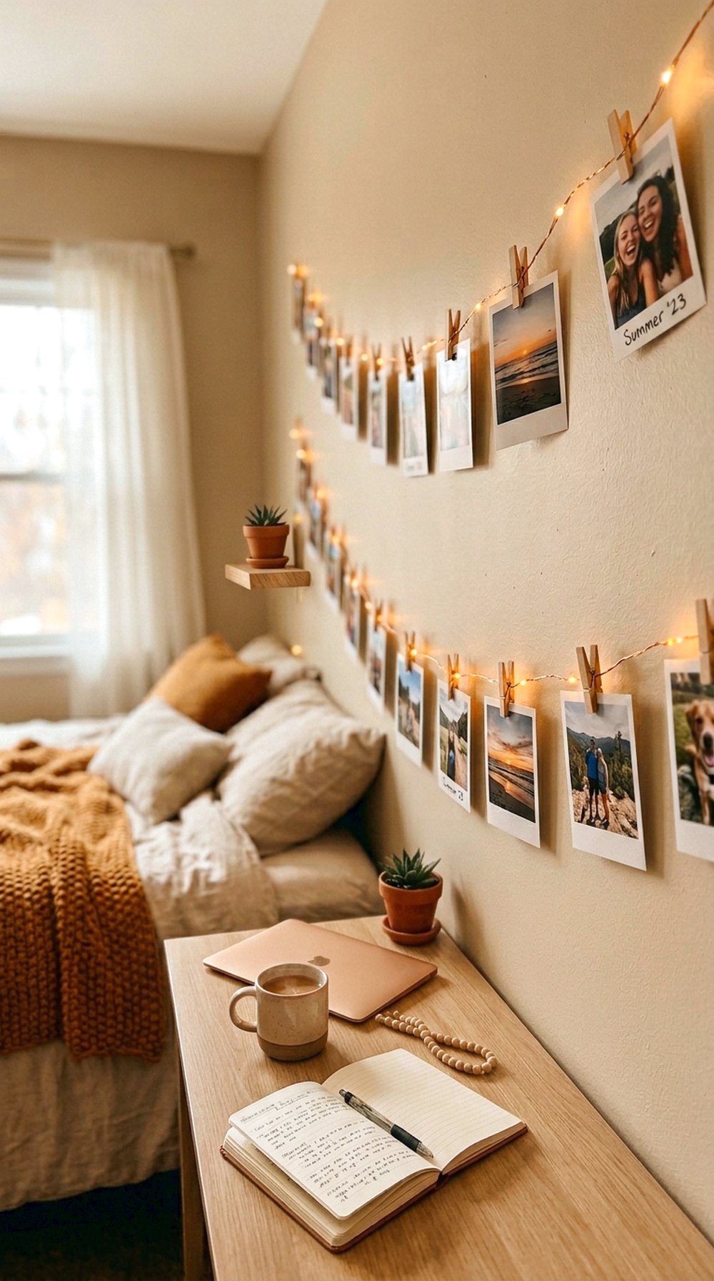 DIY Photo String Lights