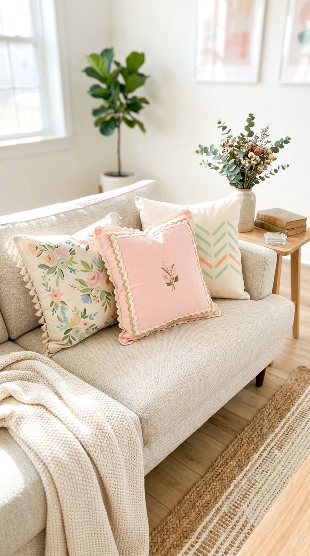 DIY Pillow Cover Refresh