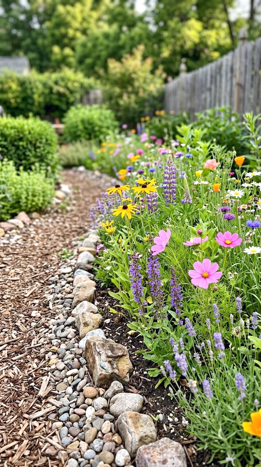 DIY Wildflower Border