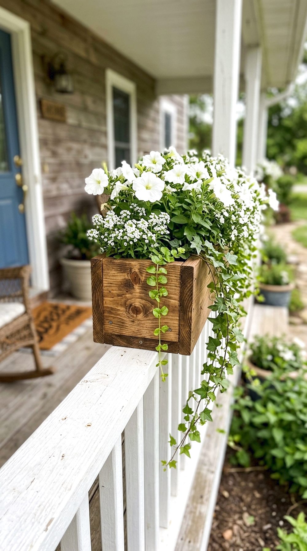 DIY Wooden Planter Box