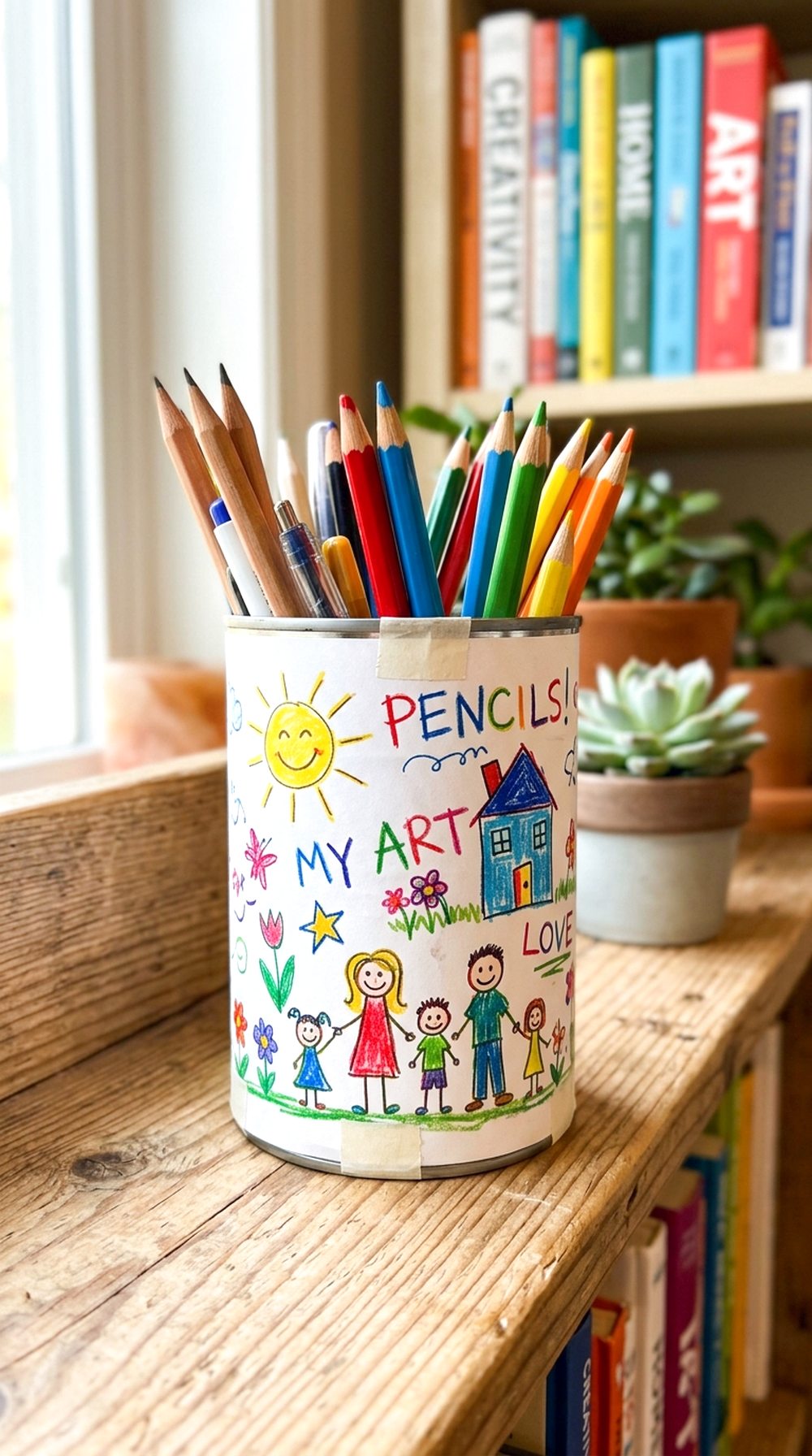 Dad Pencil Holder