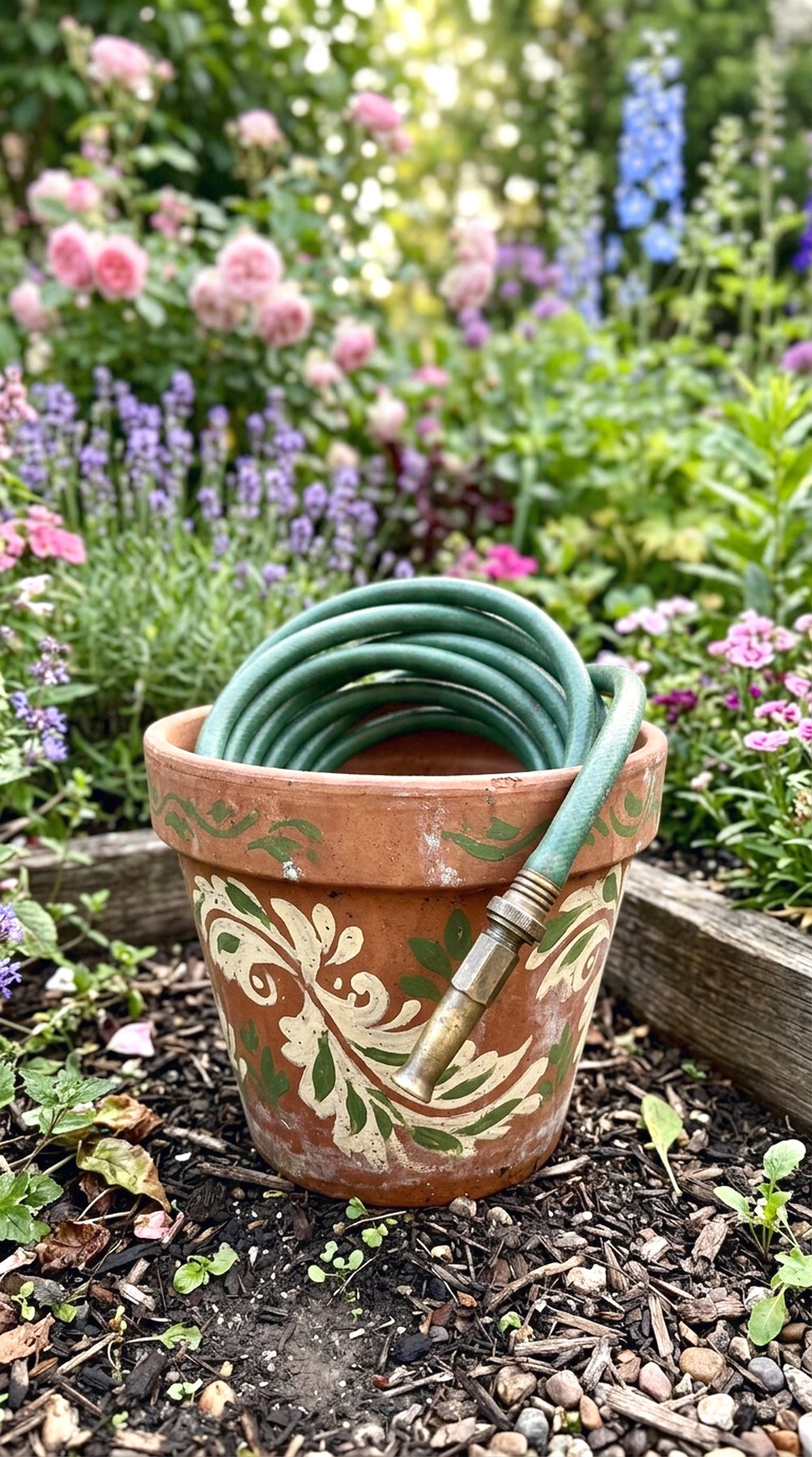 Decorative Hose Pot