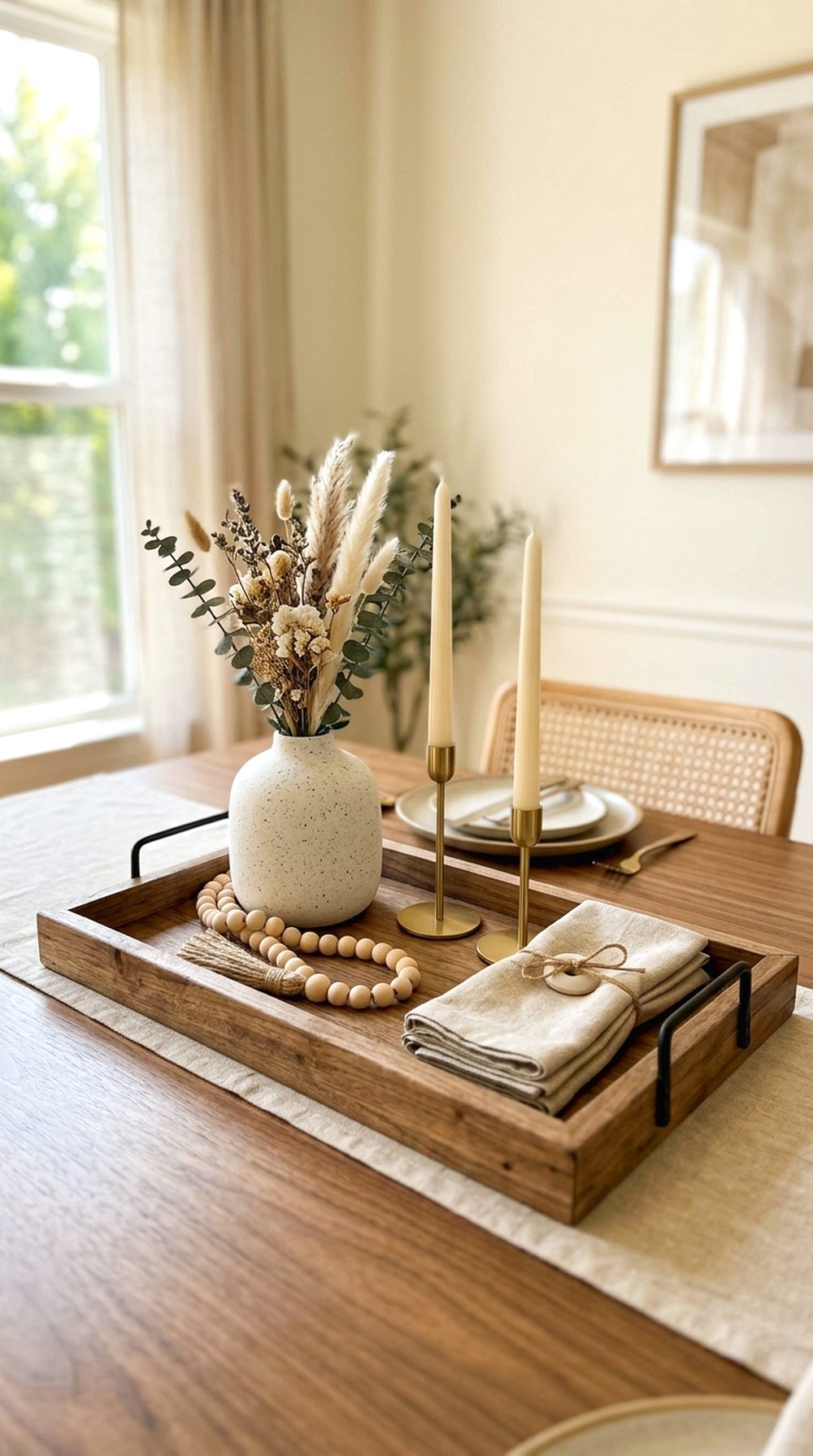 Dining Table Centerpiece Tray