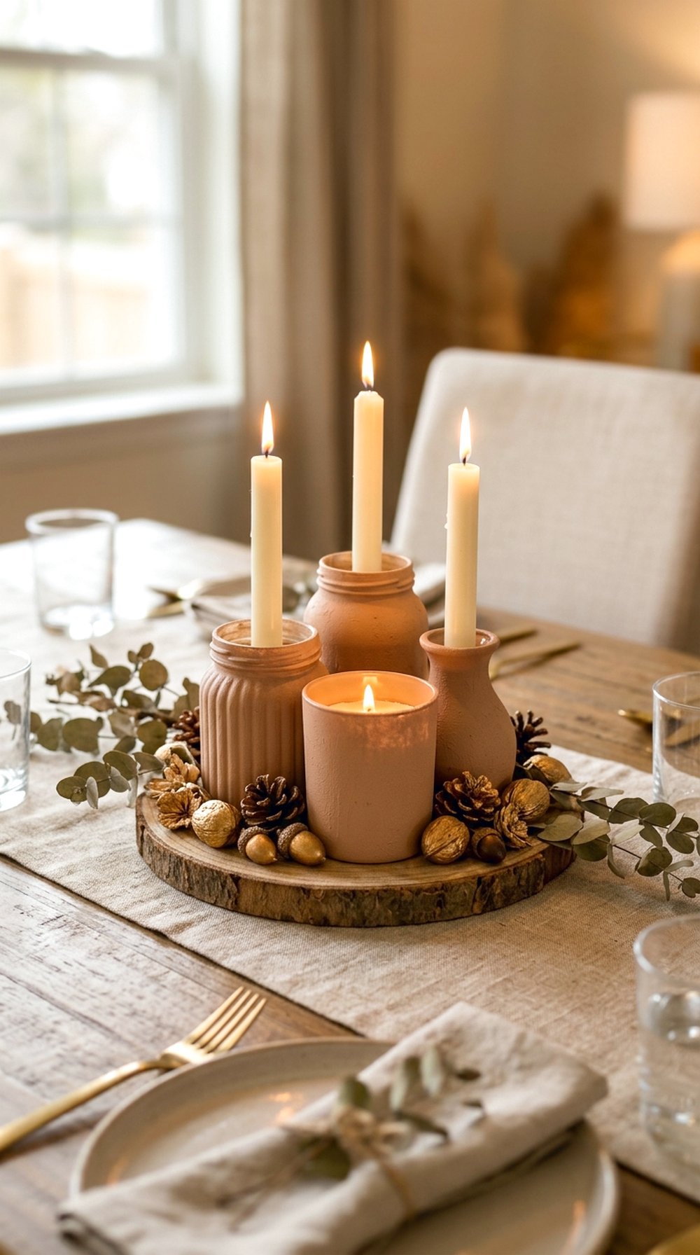 Dollar Store Candle Holder