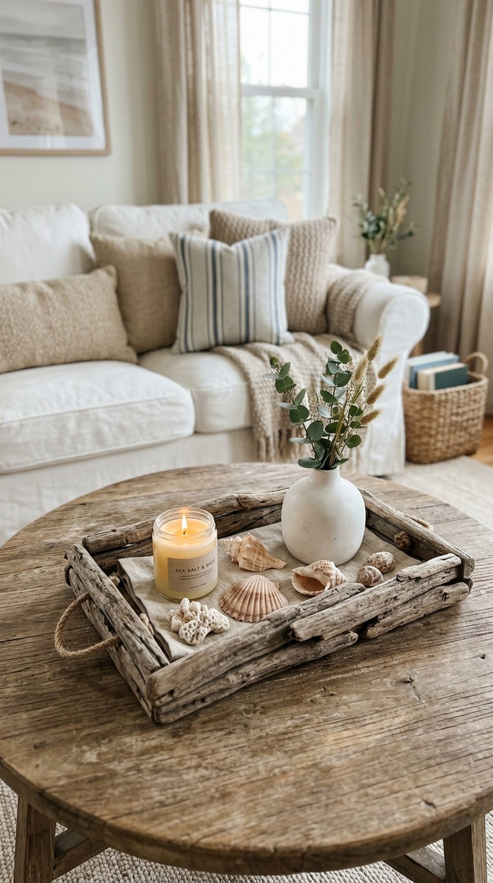 Driftwood Coffee Table Tray