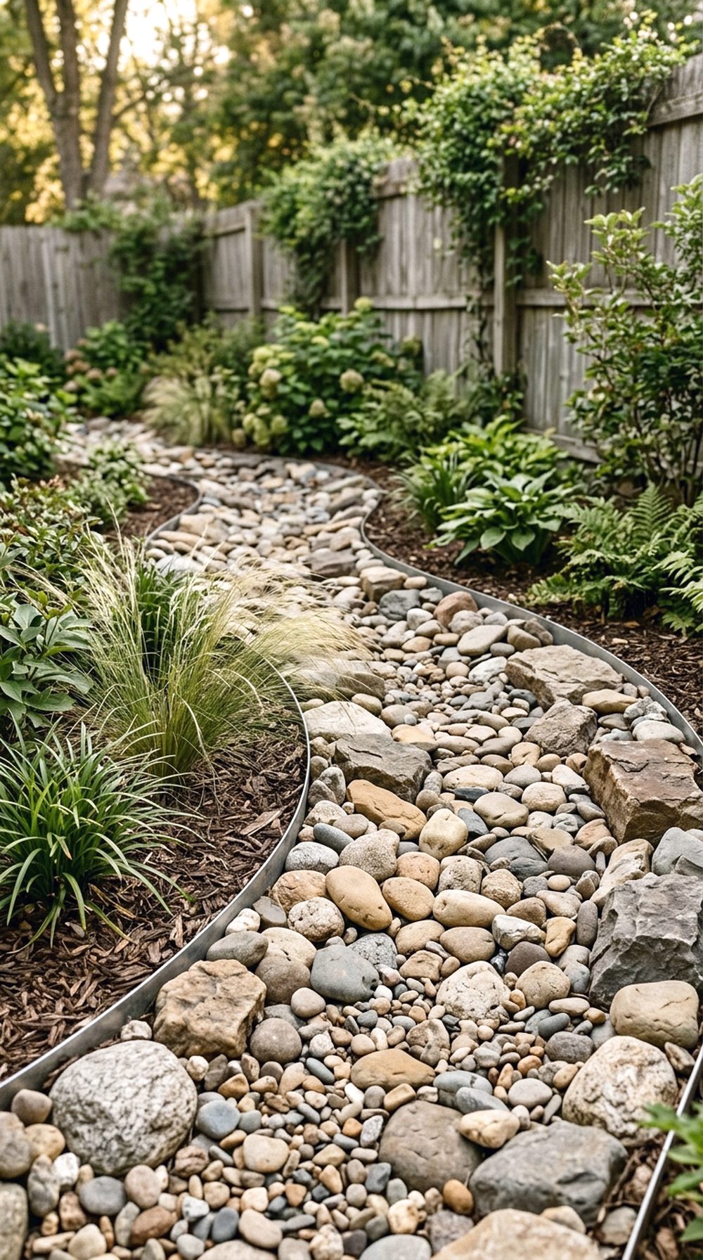 Dry Creek Rock Bed