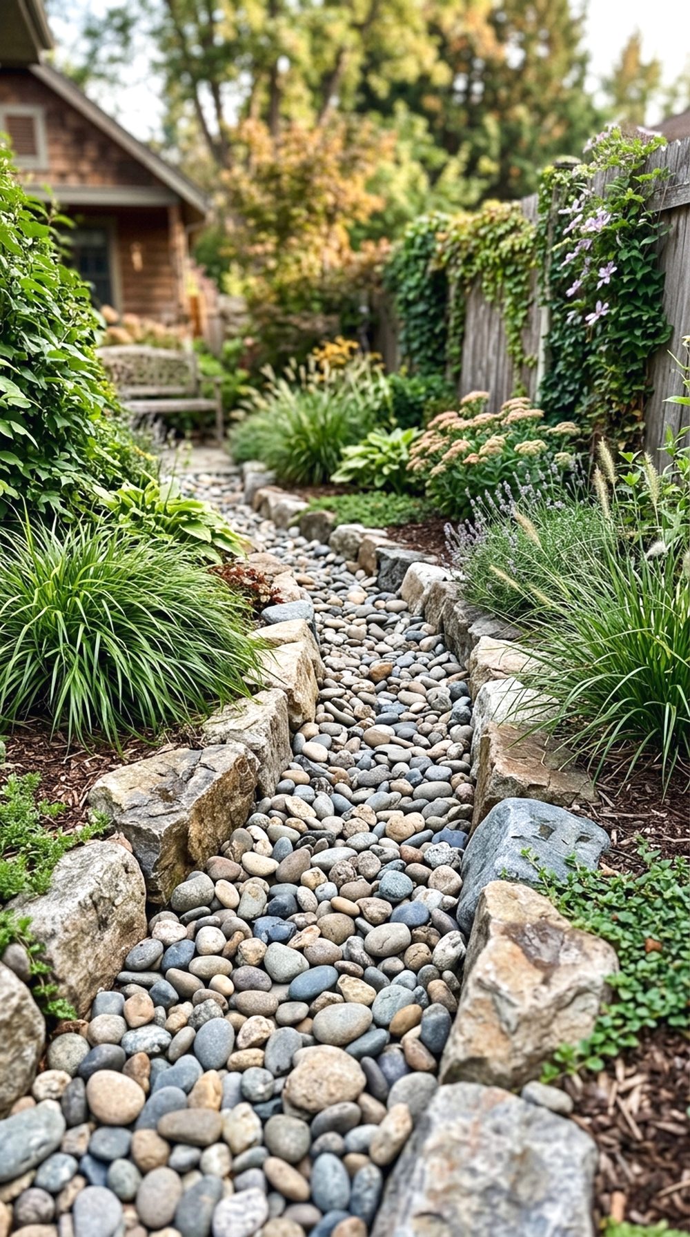 Dry Creek Rock Path