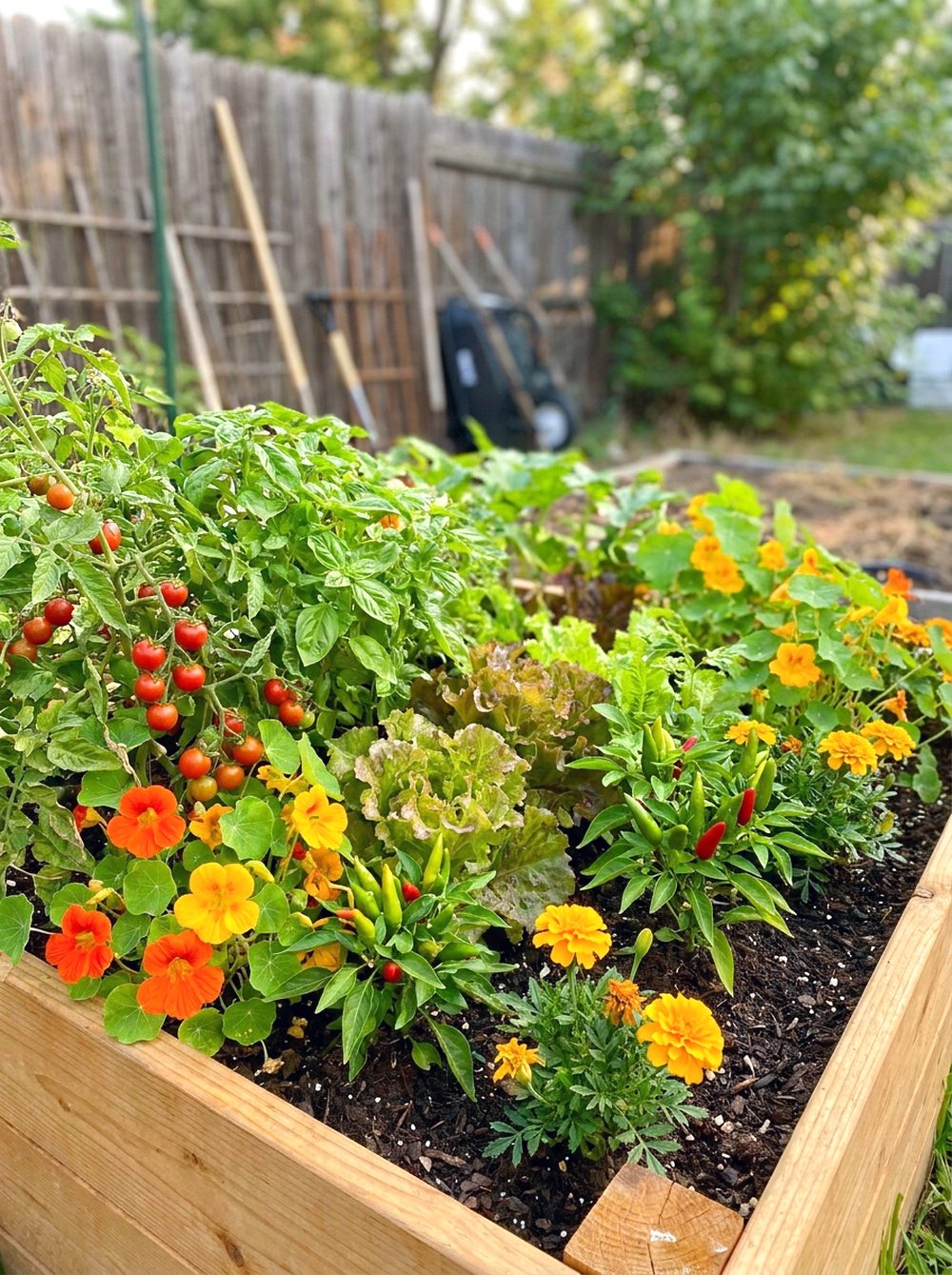 Edible Chaos Garden