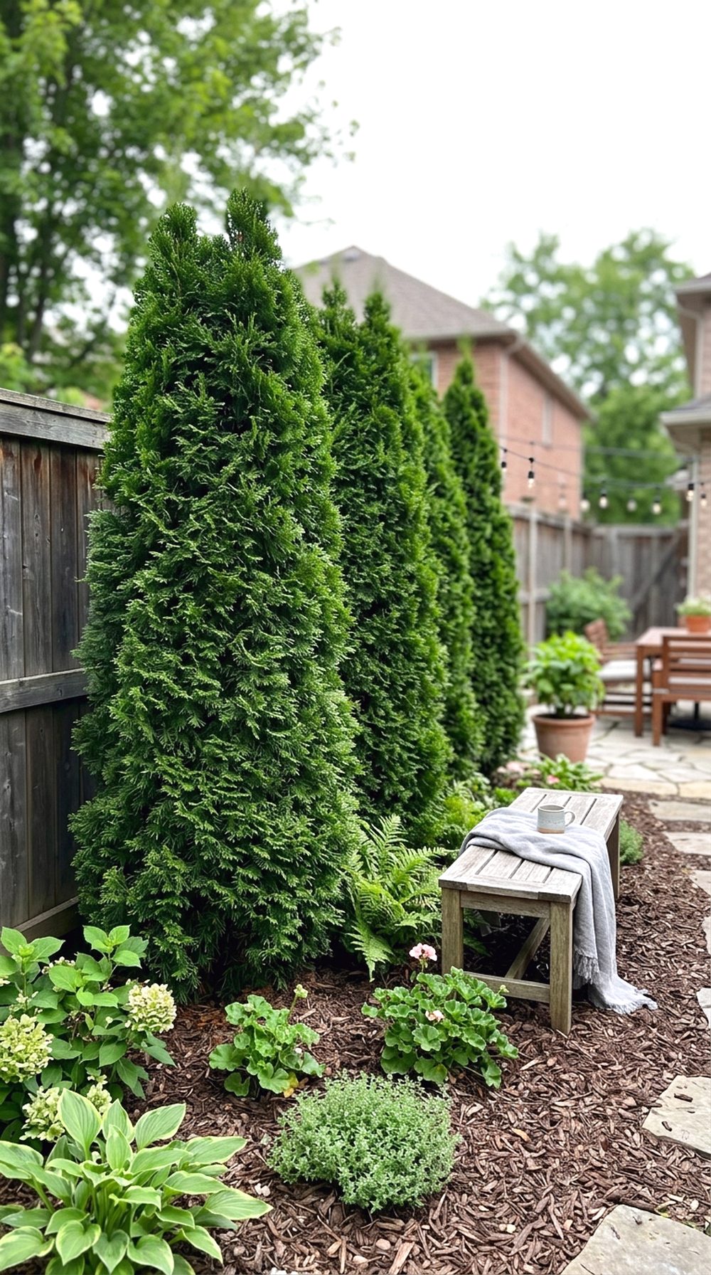 Evergreen Privacy Screen