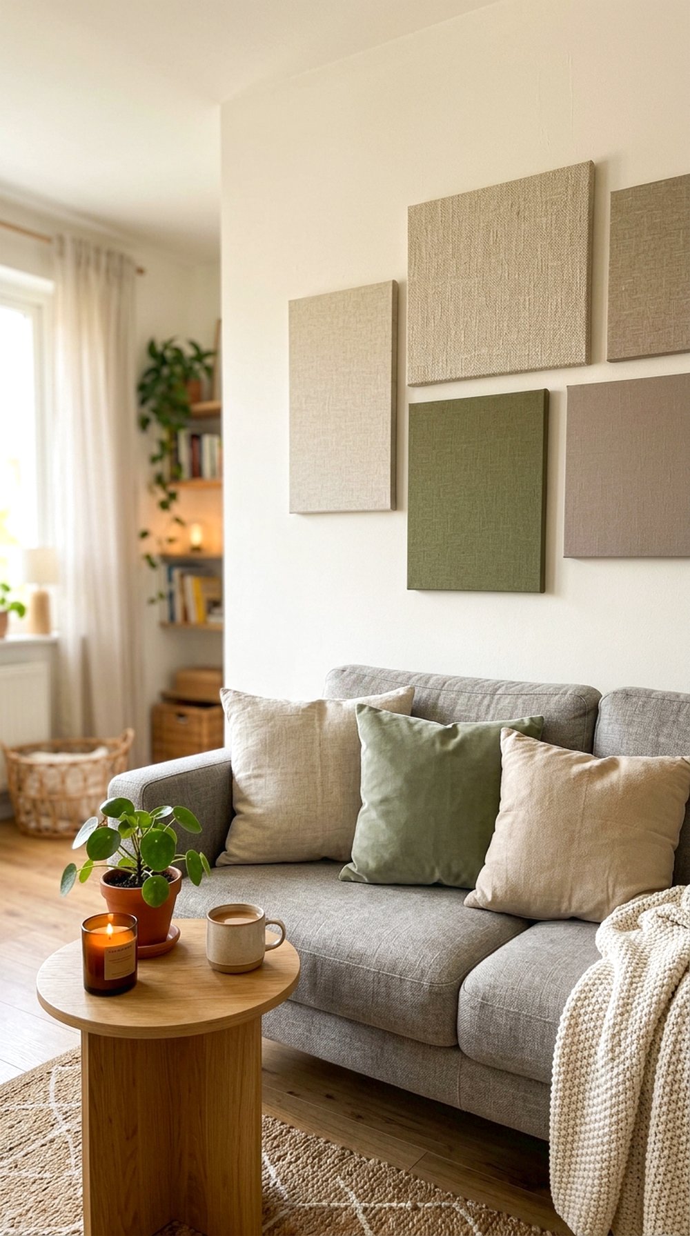 Fabric-Covered Wall Panels