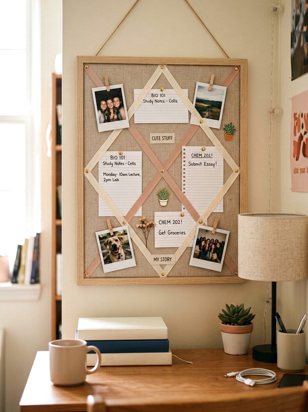 Fabric Memo Board