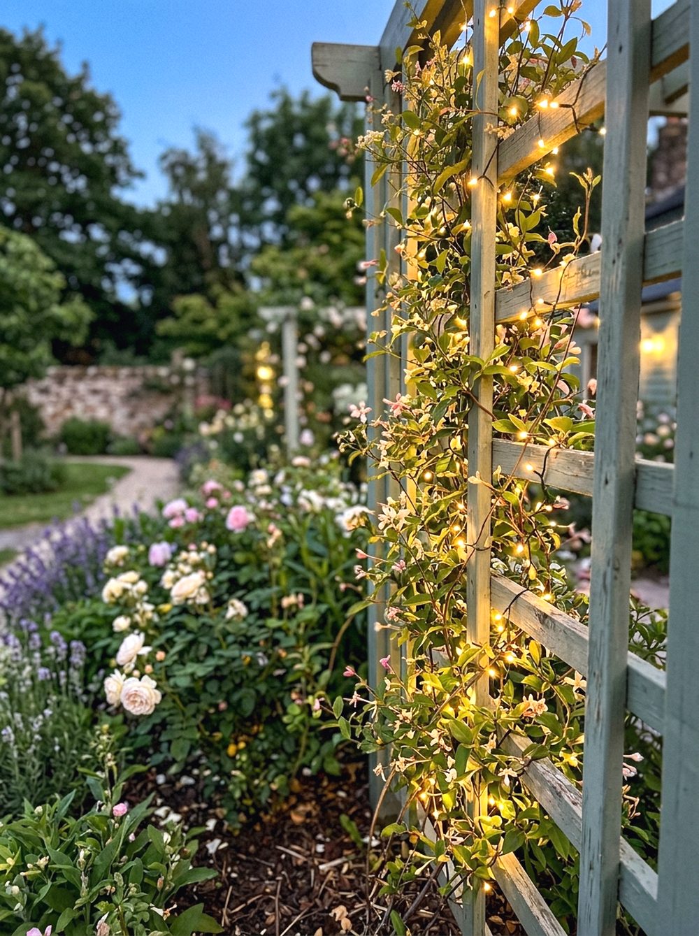 Fairy Light Trellis