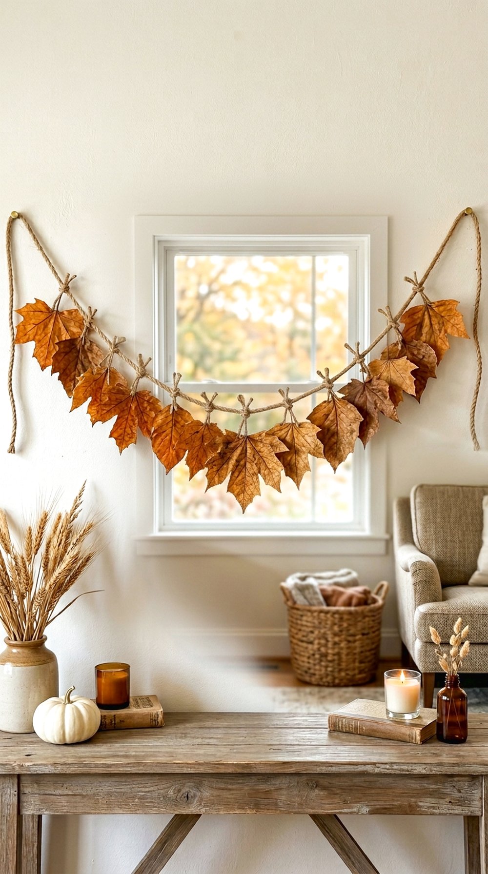 Fall Leaf Wall Garland