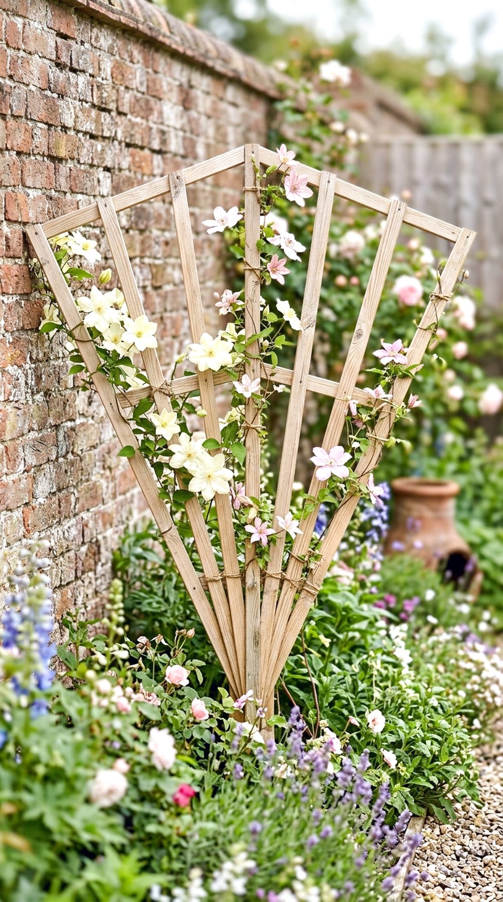 Fan-Shaped Trellis