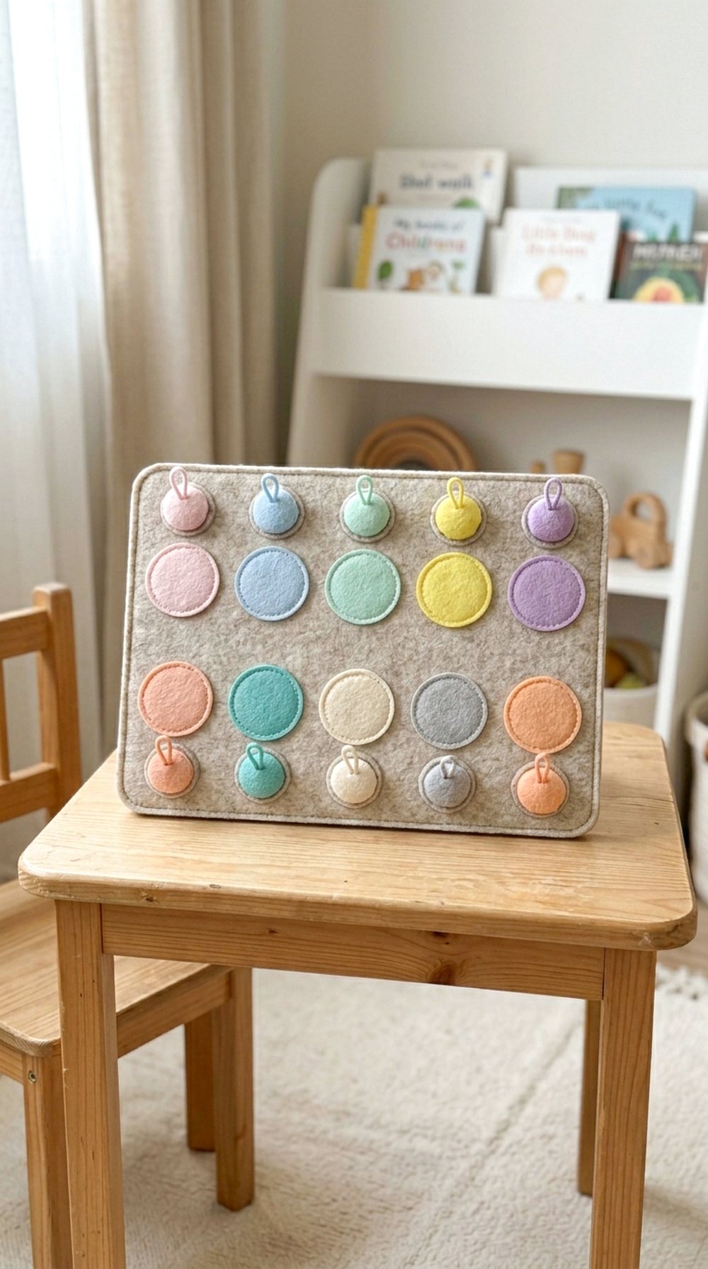 Felt Color Matching Board