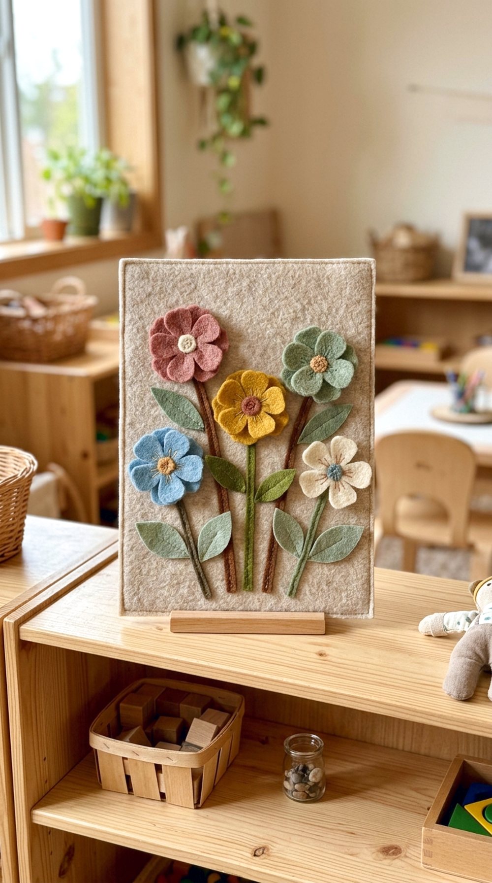 Felt Flower Board