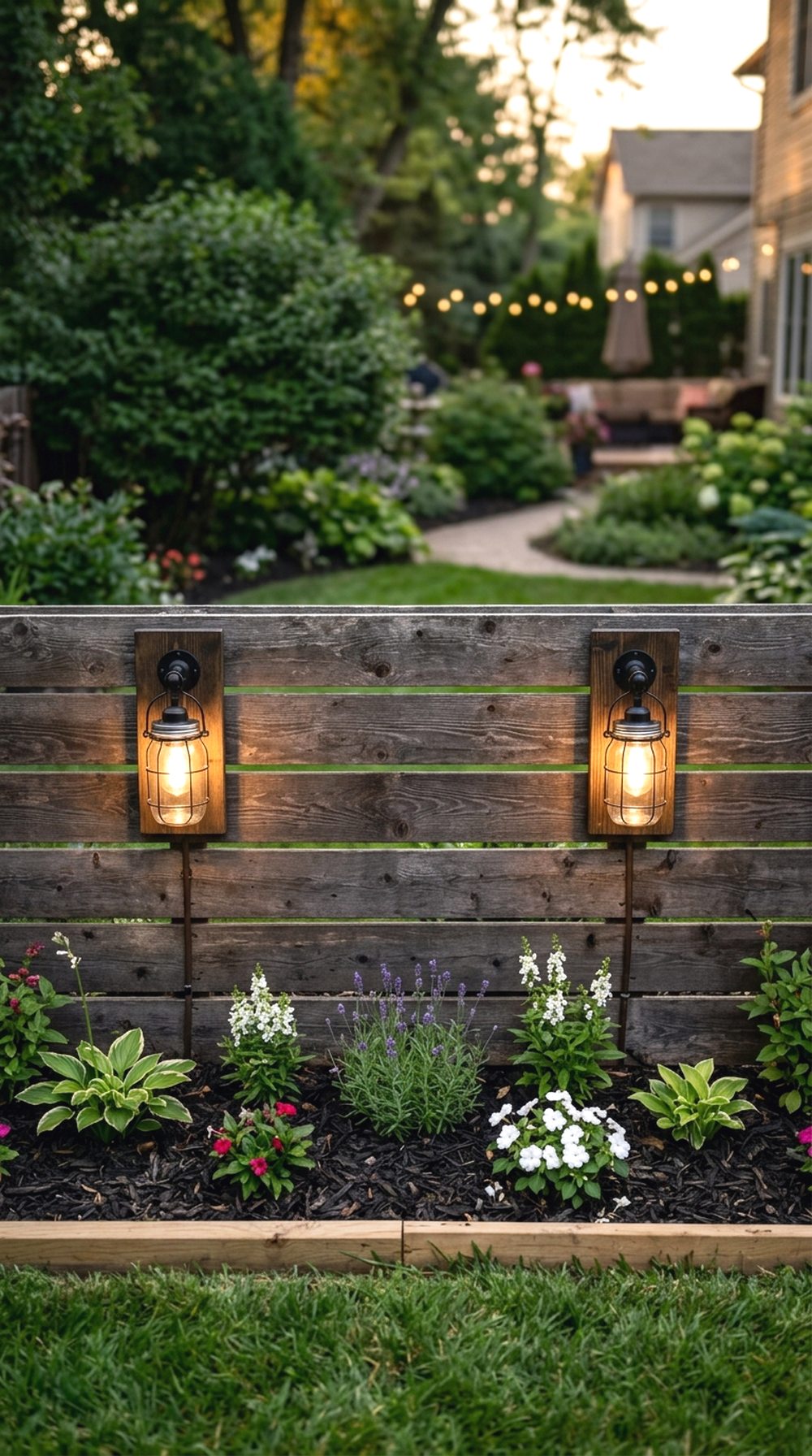 Fence Light Sconces