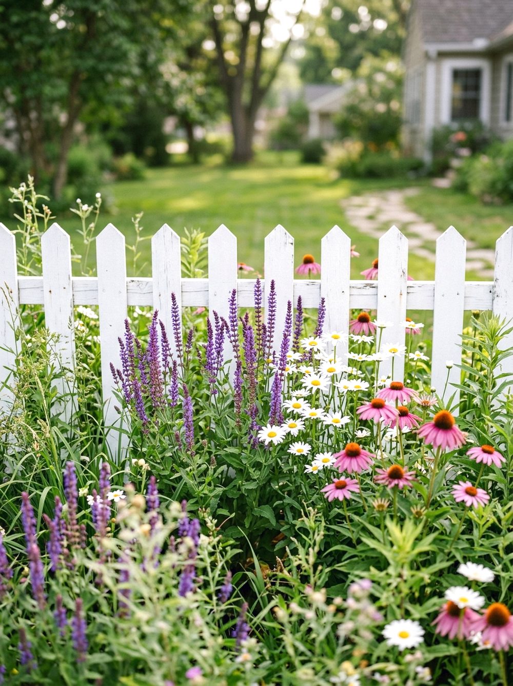 Fence Line Wildflower Border