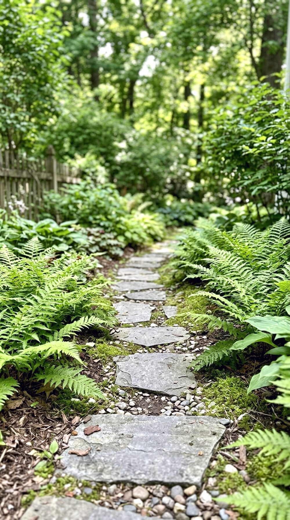 Fern Pathway Border